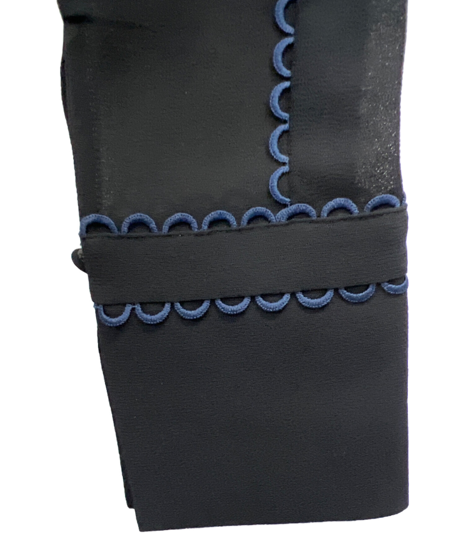中古・古着通販】ted baker (テッドベーカー) 長袖ワンピース ブラック 