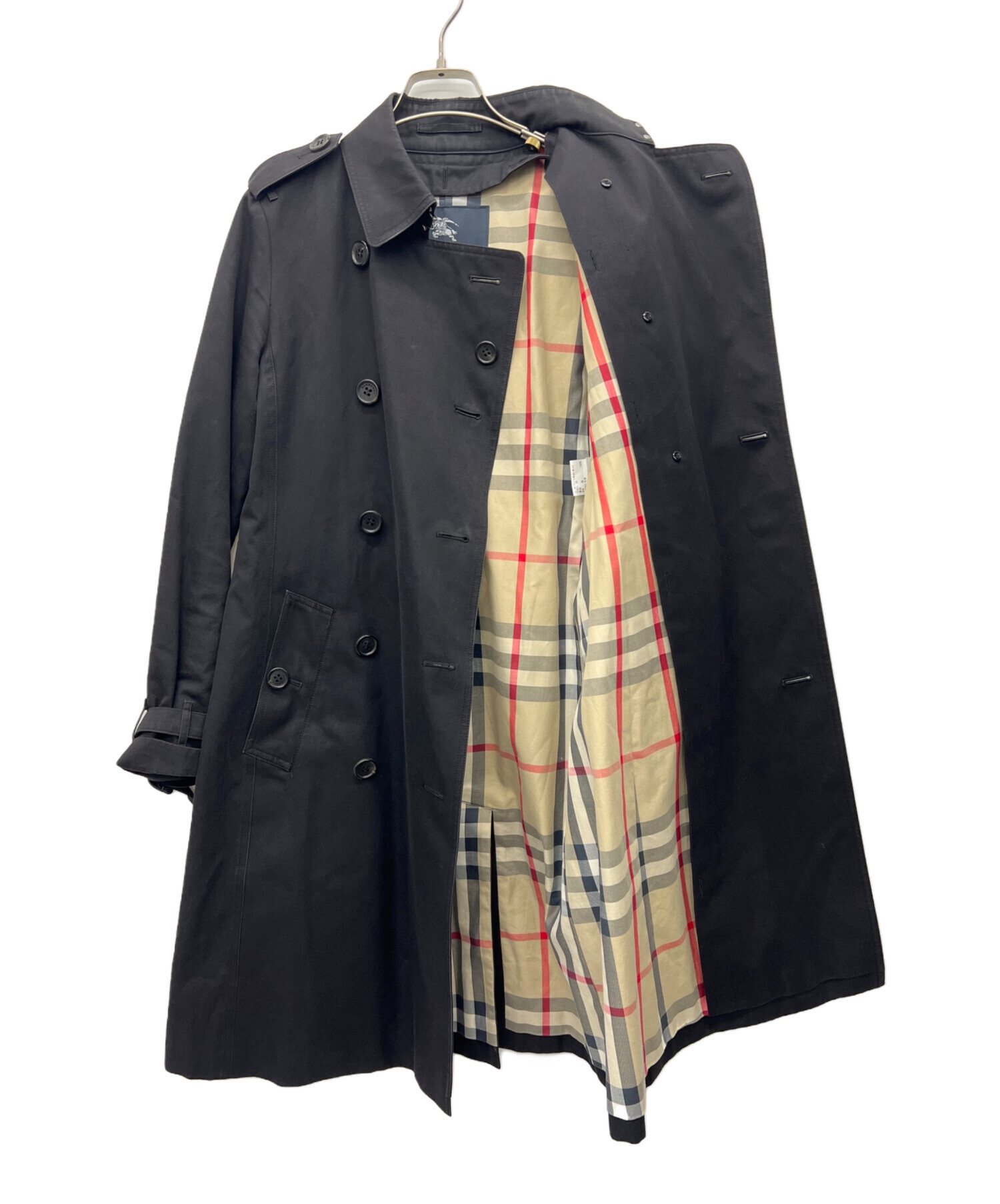 古着 BURBERRY of London トレンチコート ブラック BURBERRY（バーバリー） LONDON トレンチコート L ブラック系 三陽商会