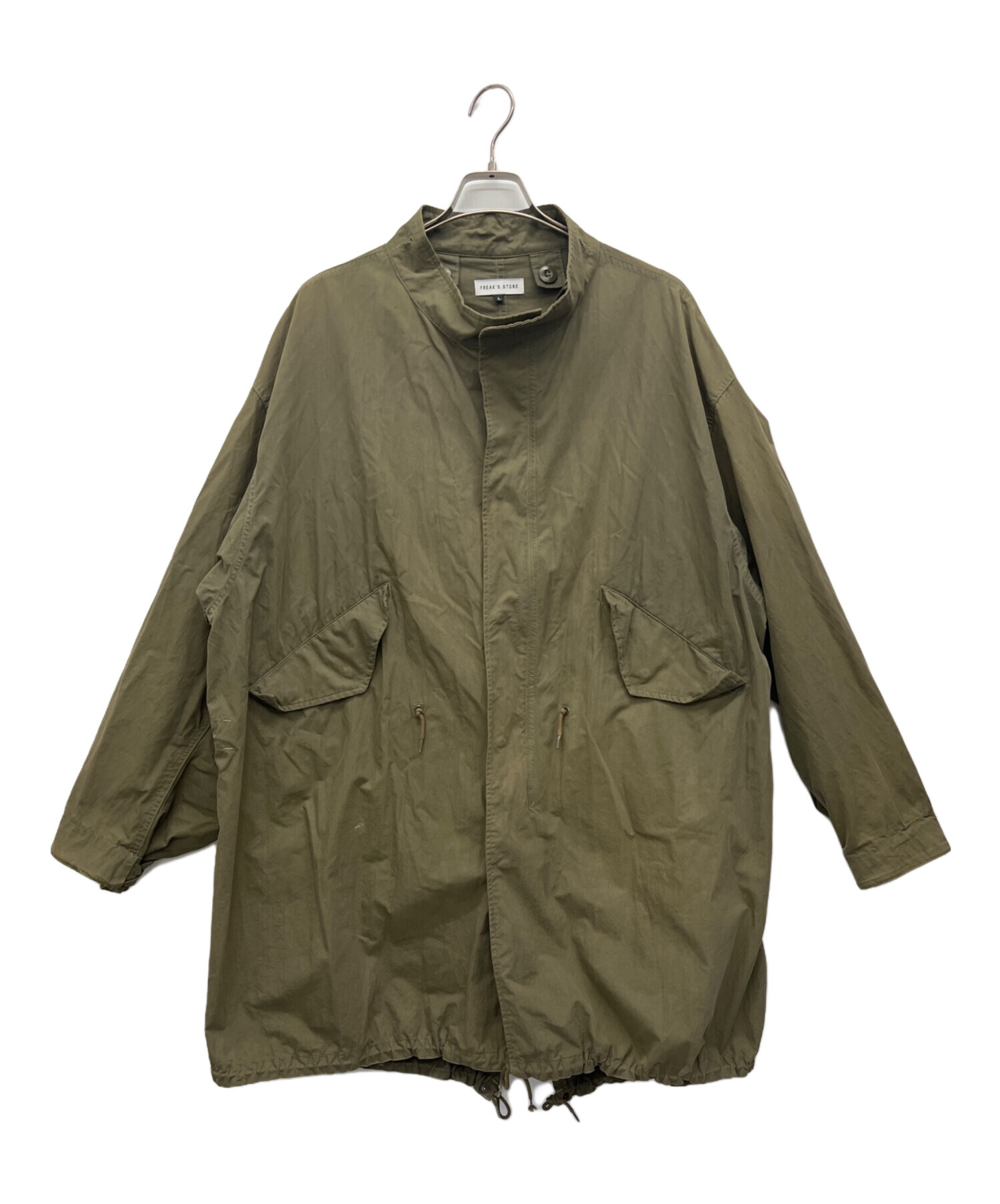 （真贋鑑定済み）STONE  モッズコート XXL オリーブグリーン STONE ISLAND 22AW David Light-T/C with Micropile ストーン