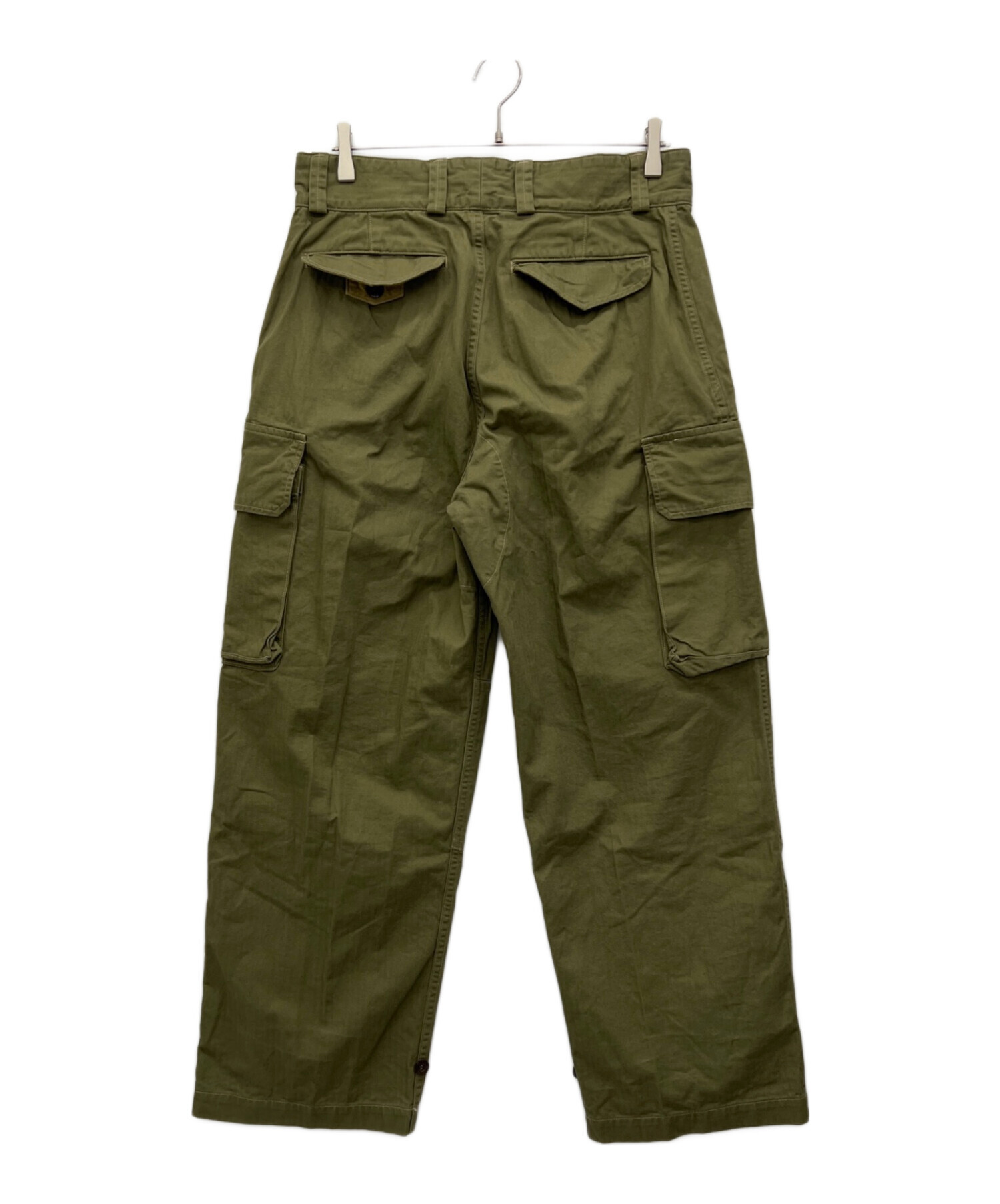 中古・古着通販】orSlow (オアスロウ) カーゴパンツ カーキ サイズ:L