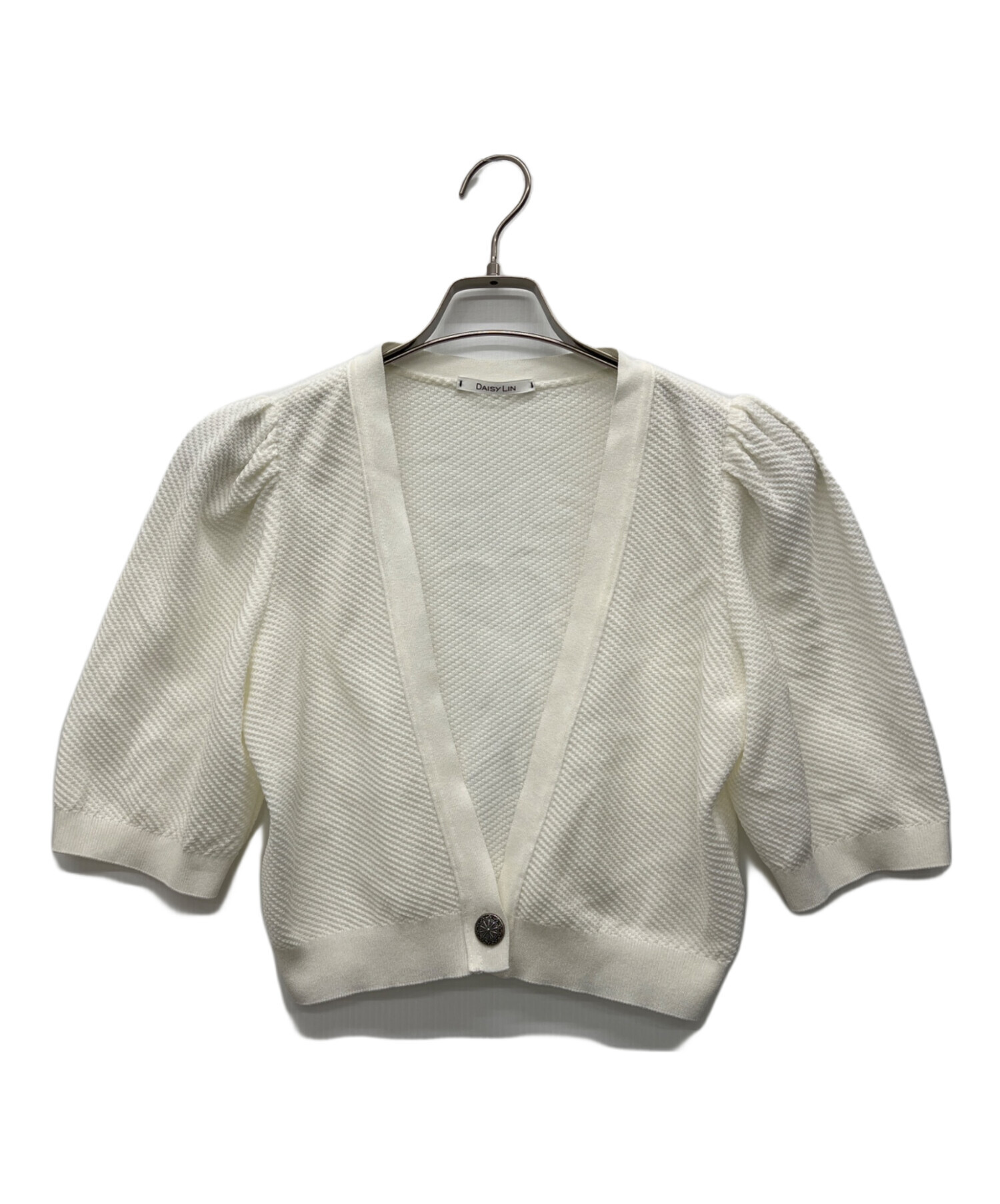 【美品】デイジーリン　DAISY LIN パーカー　ボンディング風　グレー　40 美品】デイジーリン DAISY LIN パーカー ボンディング風 グレー 40