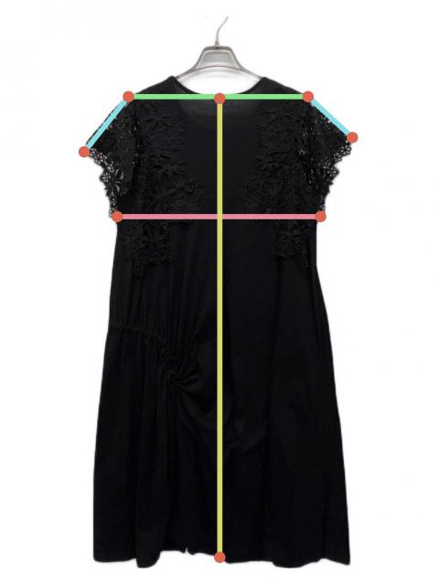 エイココンドウ　 ノースリーブ黒ワンピース 中古・古着通販】EIKO KONDO (エイココンドウ) ノースリーブワンピース