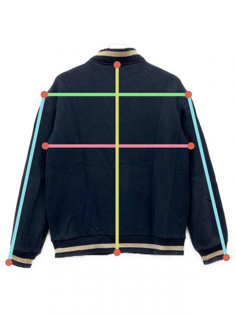 中古・古着通販】VAN (ヴァン) スタジャン ネイビー サイズ:L