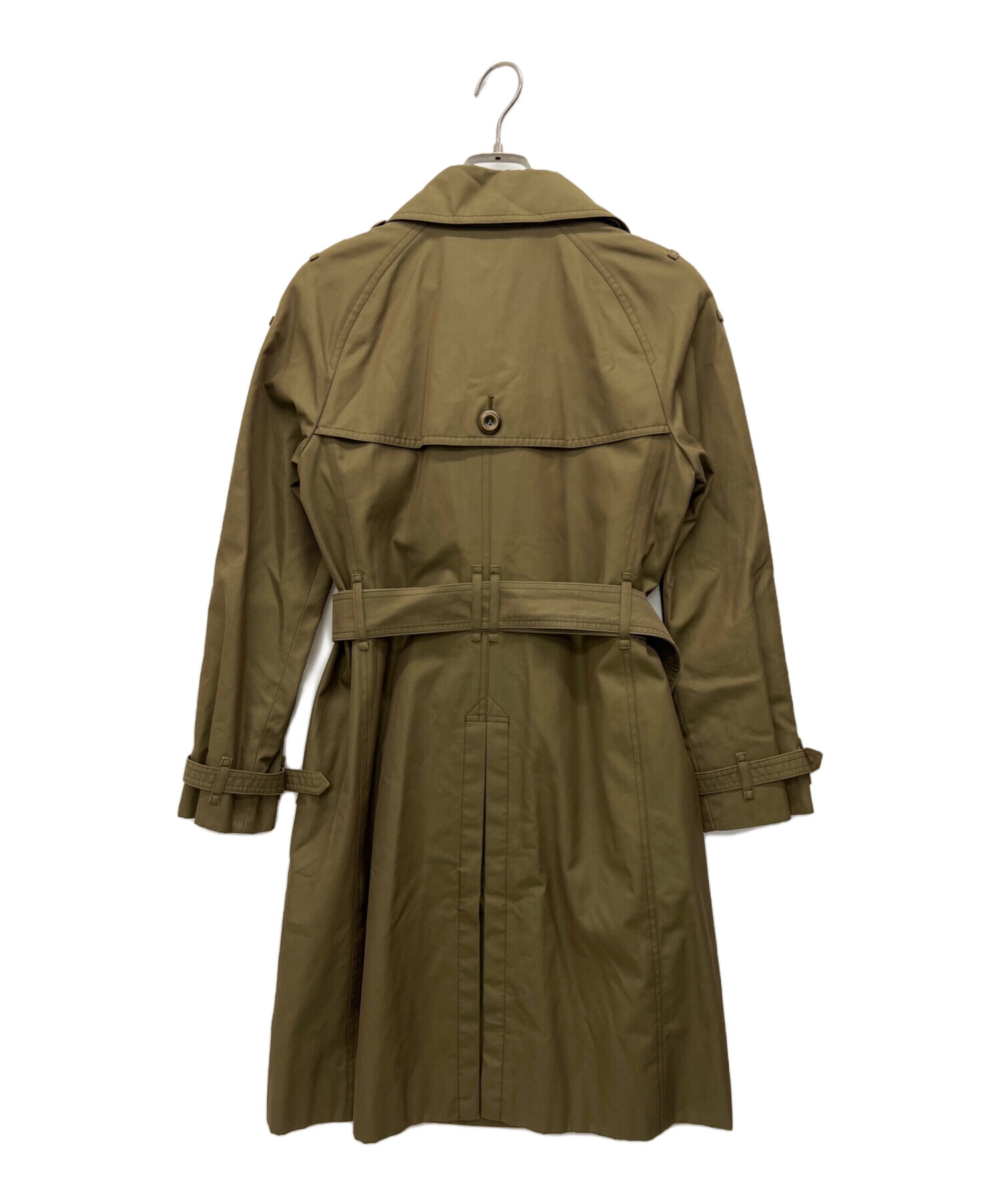 BURBERRY LONDON トレンチコート カーキ フード付 40 Lサイズ 中古・古着通販】BURBERRY LONDON (バーバリーロンドン) トレンチ