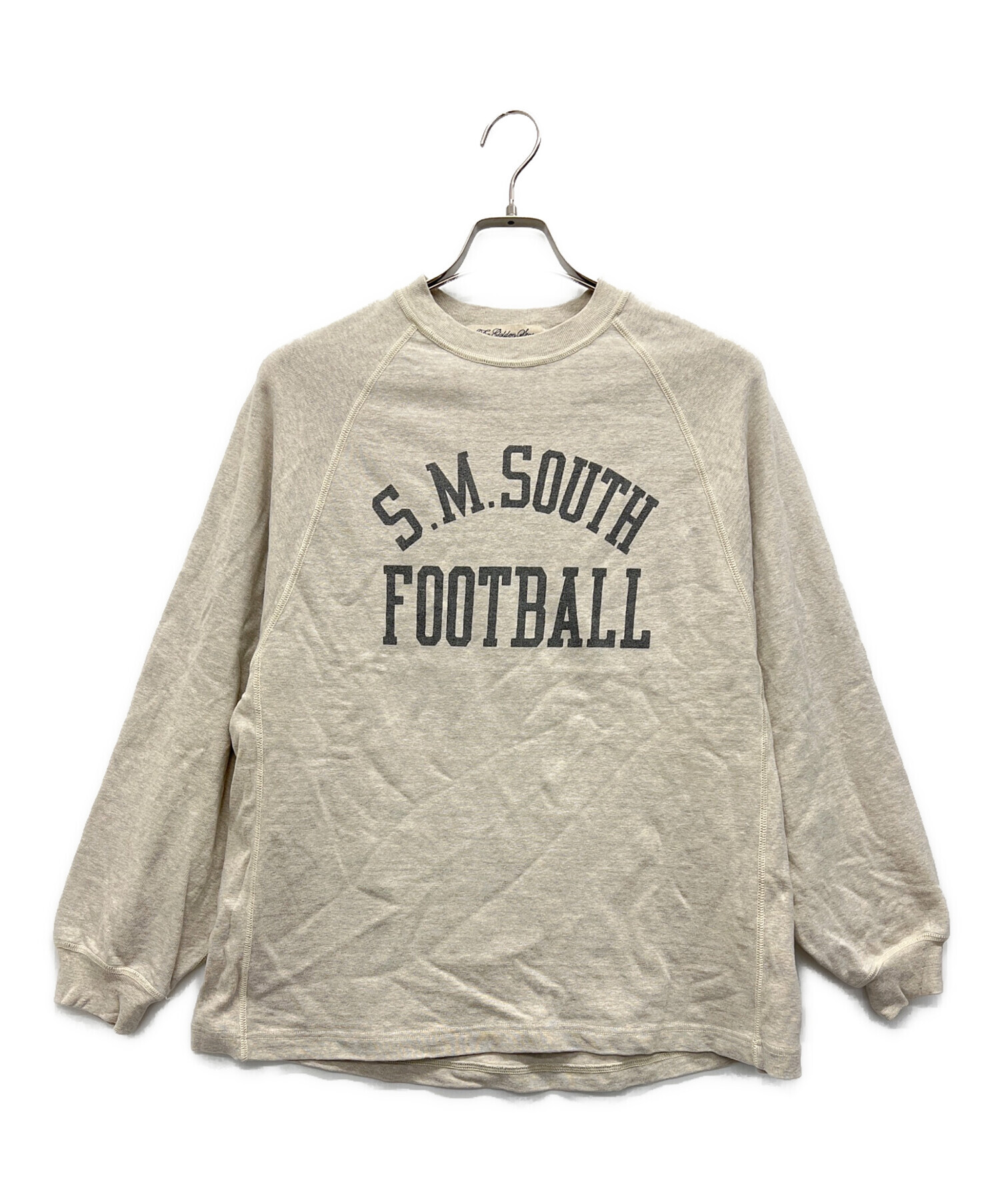 REMI RELIEF レミレリーフ Tシャツ・カットソー L アイボリー系 【古着】【中古】 中古・古着通販】REMI RELIEF (レミレリーフ) クルーネックスウェット