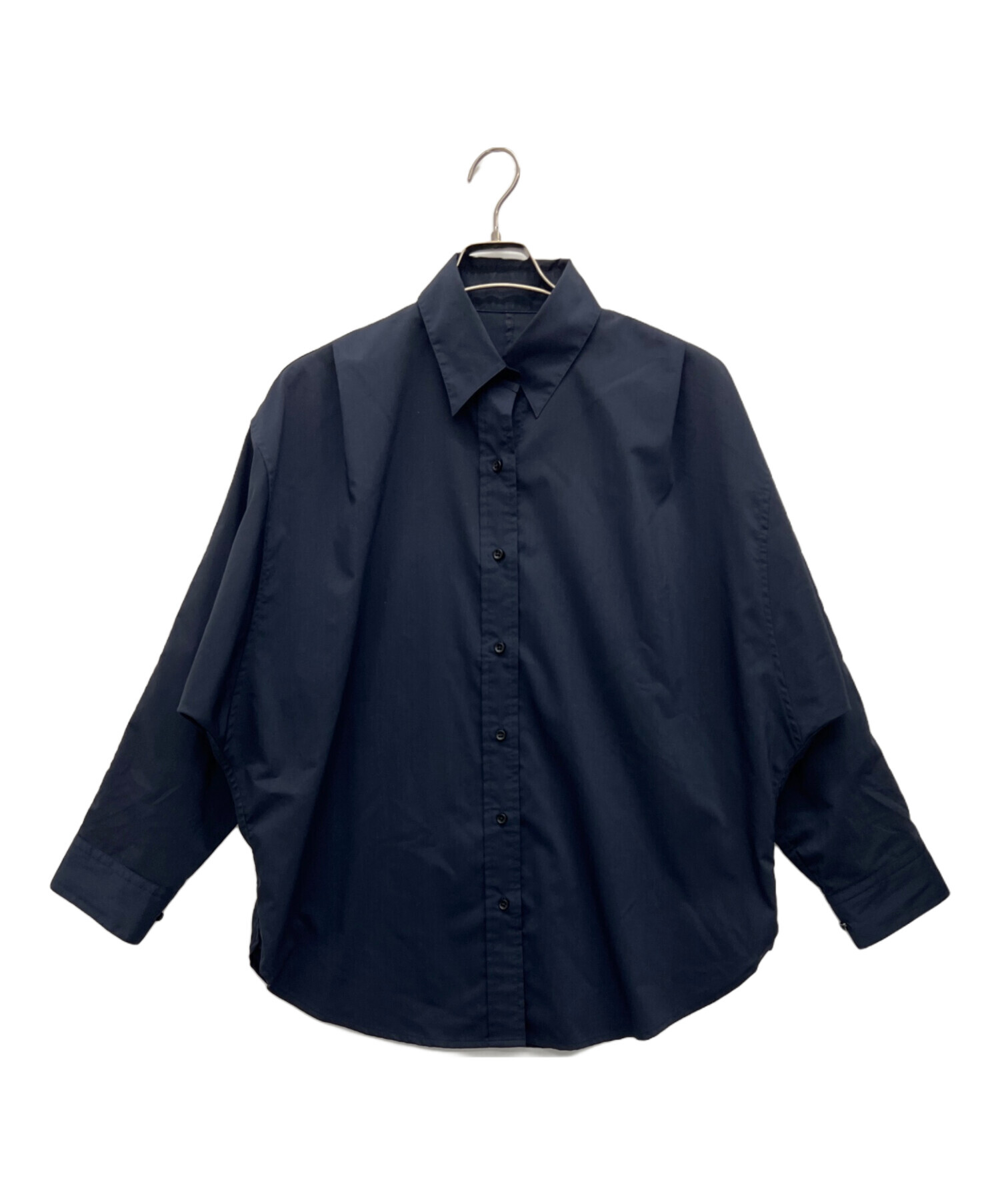 中古・古着通販】Loungedress (ラウンジドレス) 長袖シャツ ネイビー