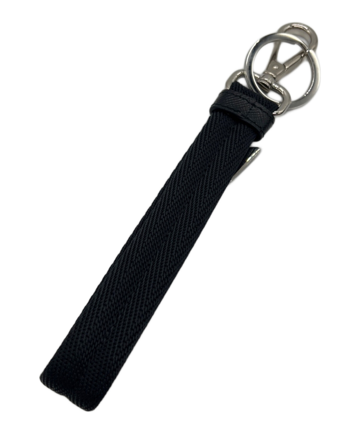 ☆PRADA ☆プラダ☆スカル ☆キーホルダー☆キーリング☆美品☆廃番品☆ 中古・古着通販】PRADA (プラダ) キーリング ブラック｜ブランド・古着