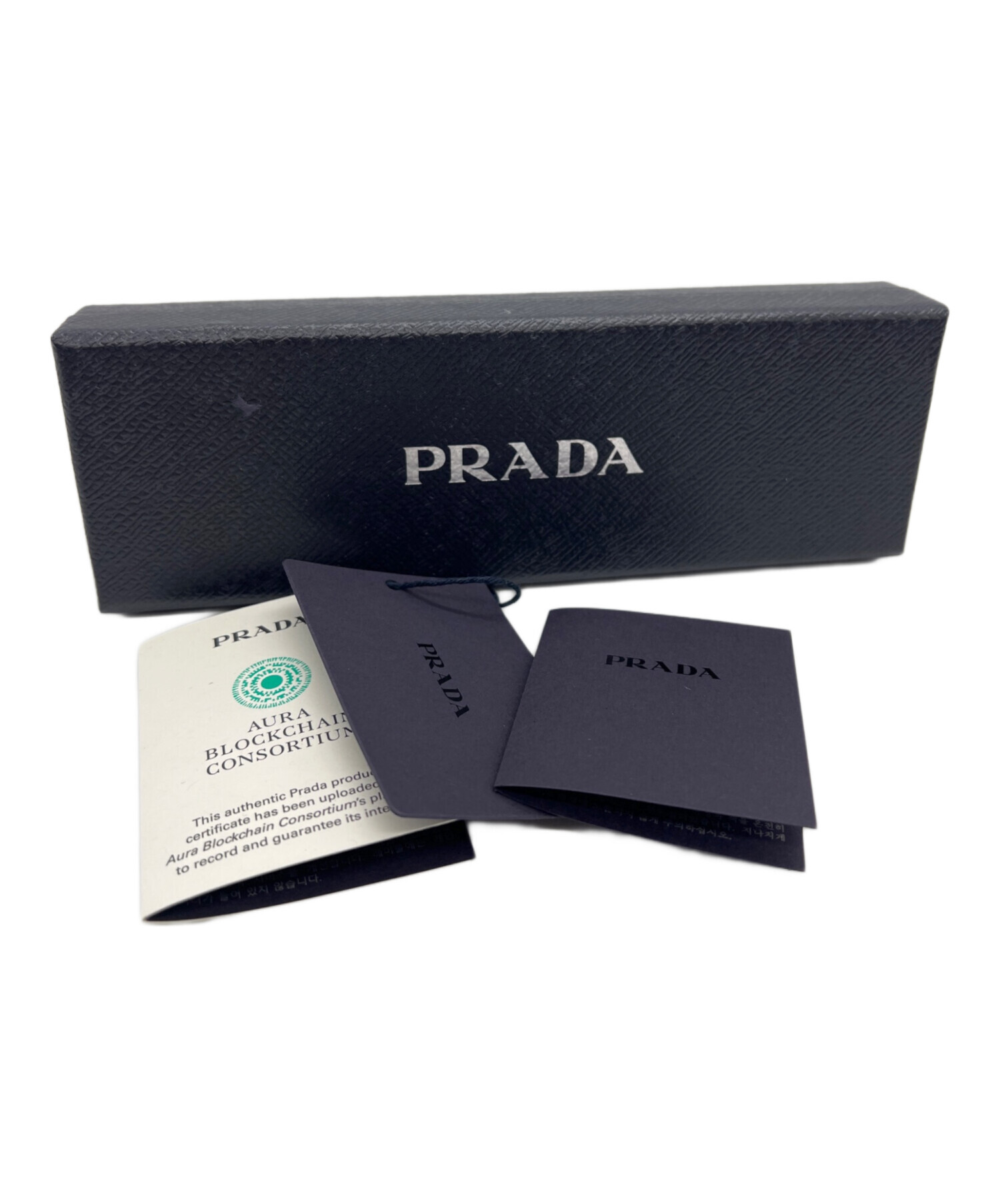中古・古着通販】PRADA (プラダ) キーリング ブラック｜ブランド・古着