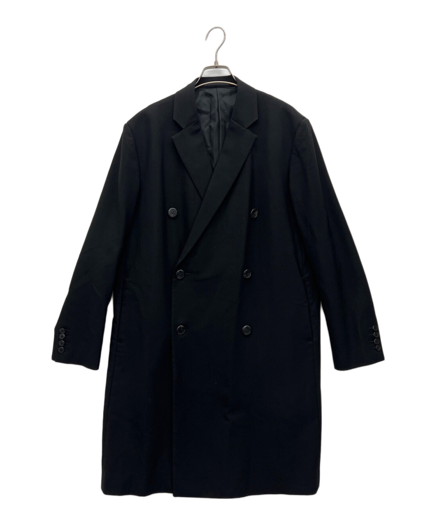 値下げ！LAD MUSICIAN オーバーサイズチェックチェスターコート 中古・古着通販】LAD MUSICIAN (ラッドミュージシャン) チェスター