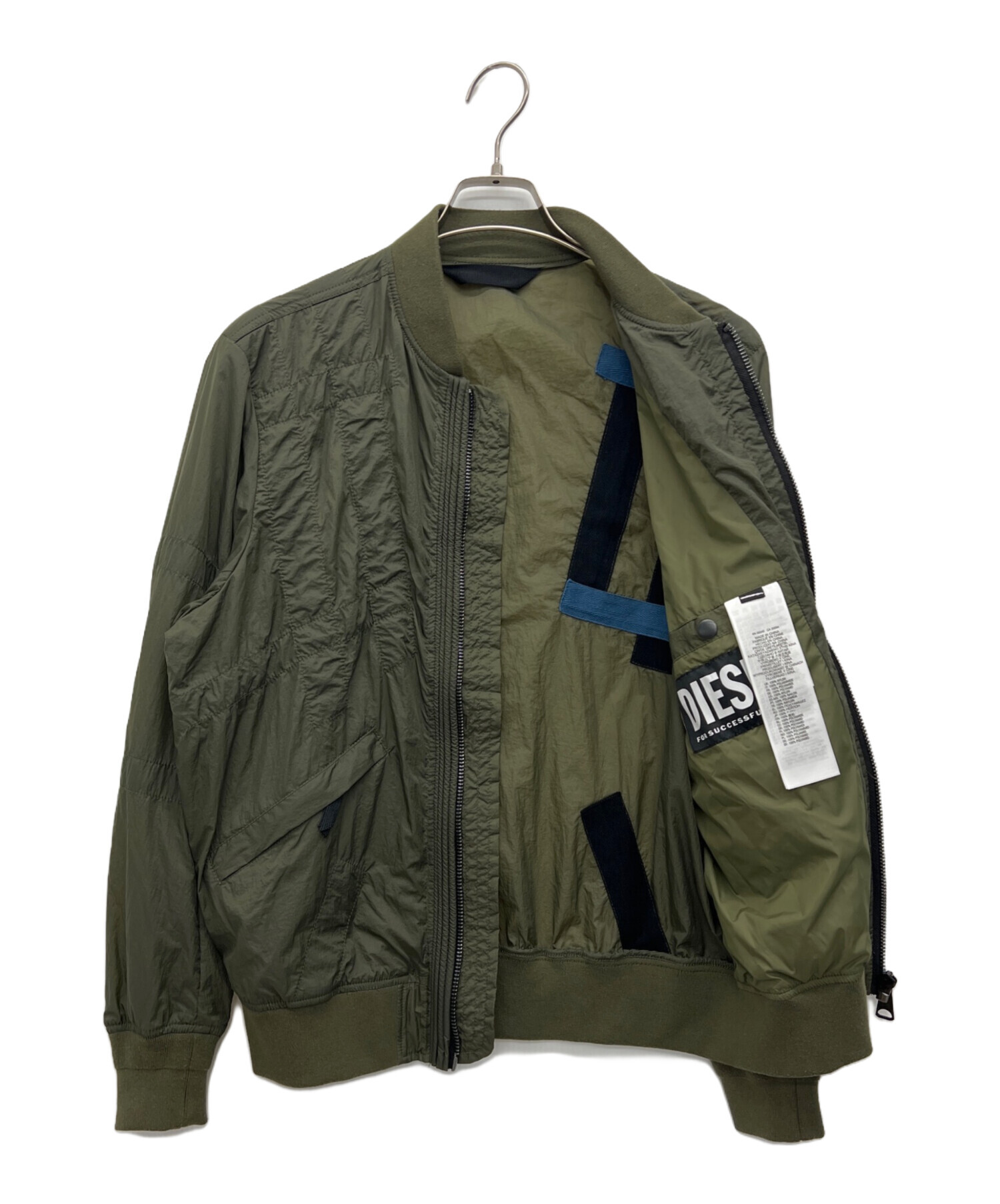 中古・古着通販】DIESEL (ディーゼル) ナイロンフライトジャケット