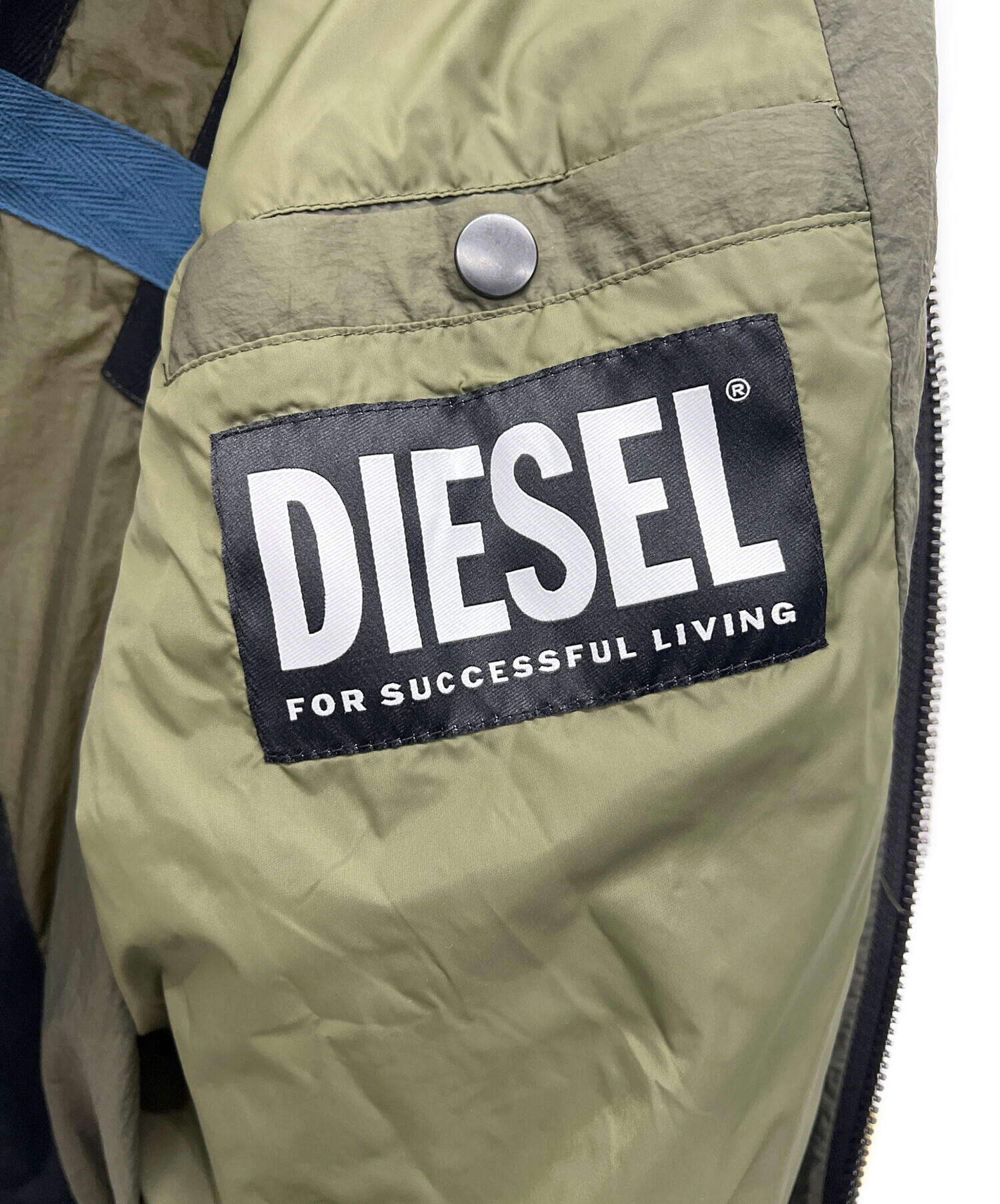 中古・古着通販】DIESEL (ディーゼル) ナイロンフライトジャケット