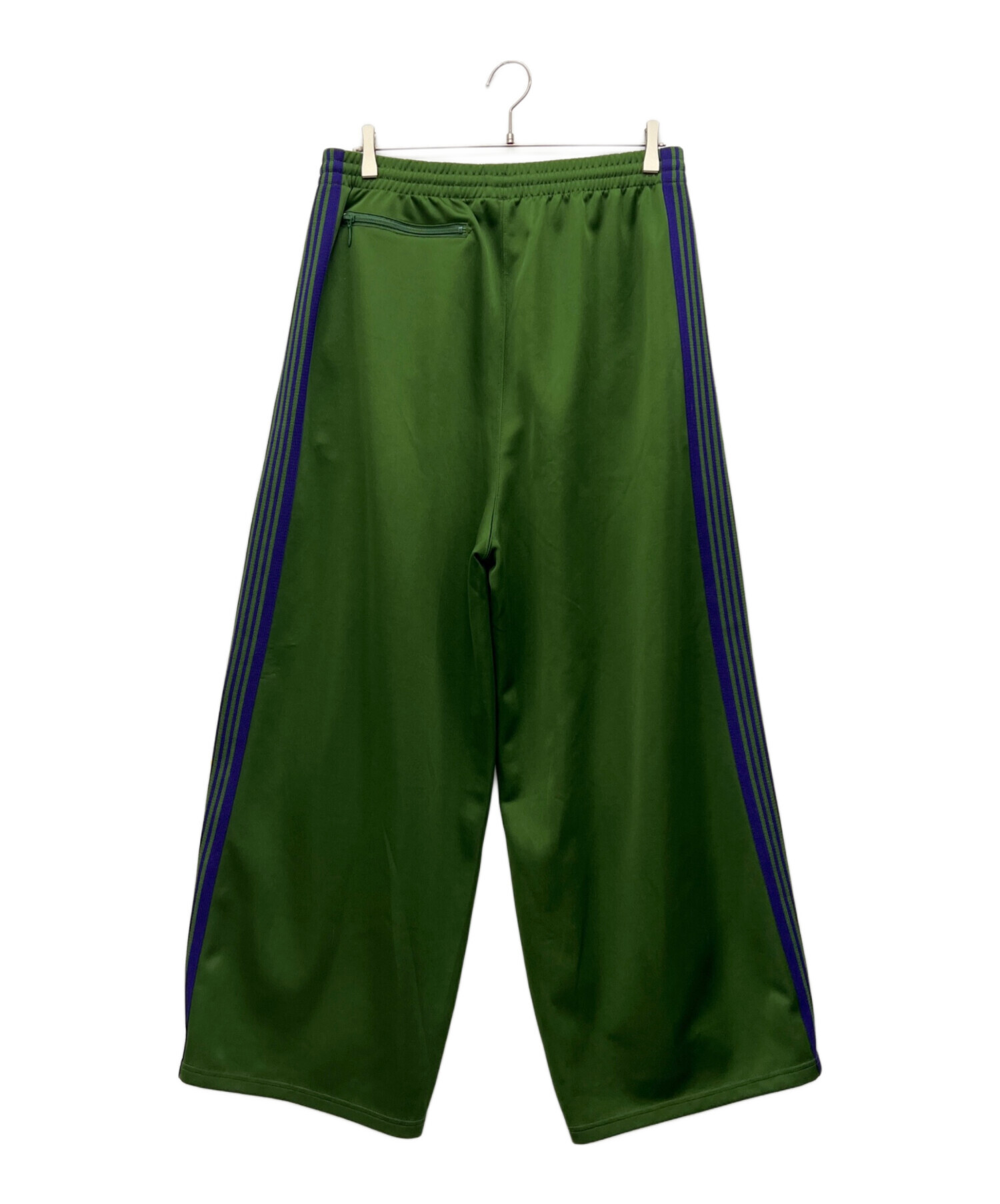 needles 　トラックパンツ　グリーン　M 中古・古着通販】Needles (ニードルズ) トラックパンツ グリーン