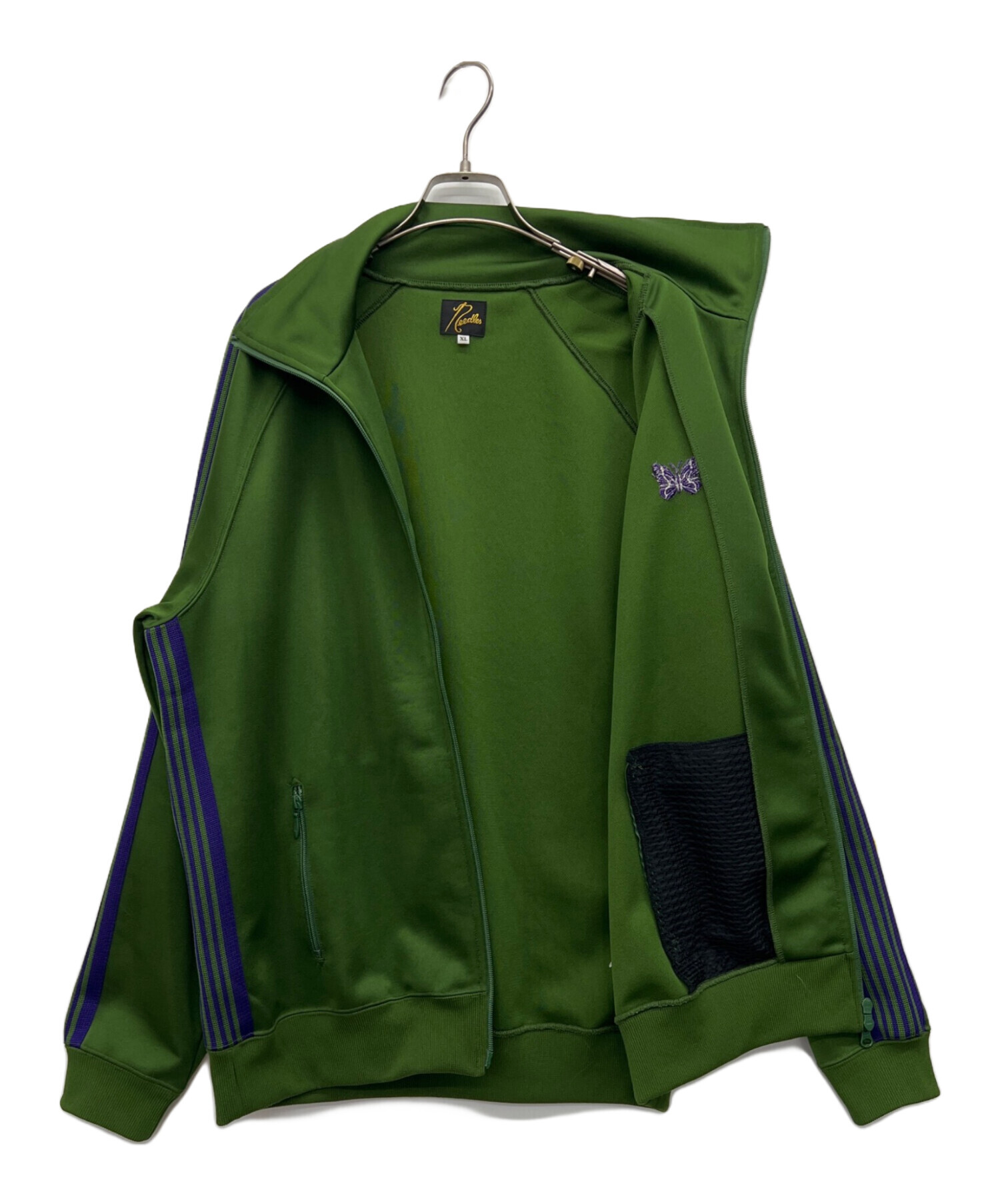 【新品未使用品】Needles トラックジャケット M グリーン 2025AW 中古・古着通販】Needles (ニードルズ) トラックジャケット グリーン