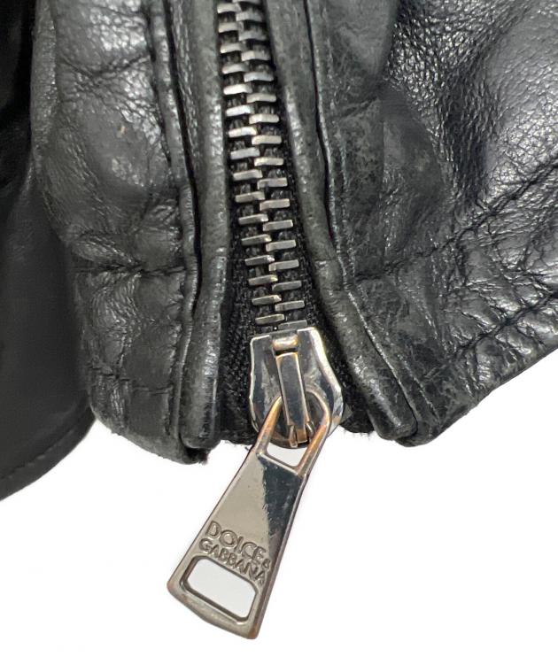 中古・古着通販】DOLCE & GABBANA (ドルチェ＆ガッバーナ) レザー
