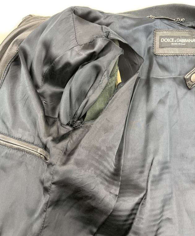 中古・古着通販】DOLCE & GABBANA (ドルチェ＆ガッバーナ) レザー