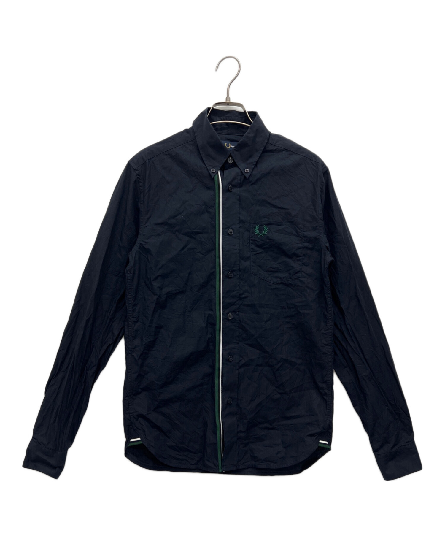 古着　FRED PERRY 中古・古着通販】FRED PERRY (フレッドペリー) 長袖シャツ ネイビー