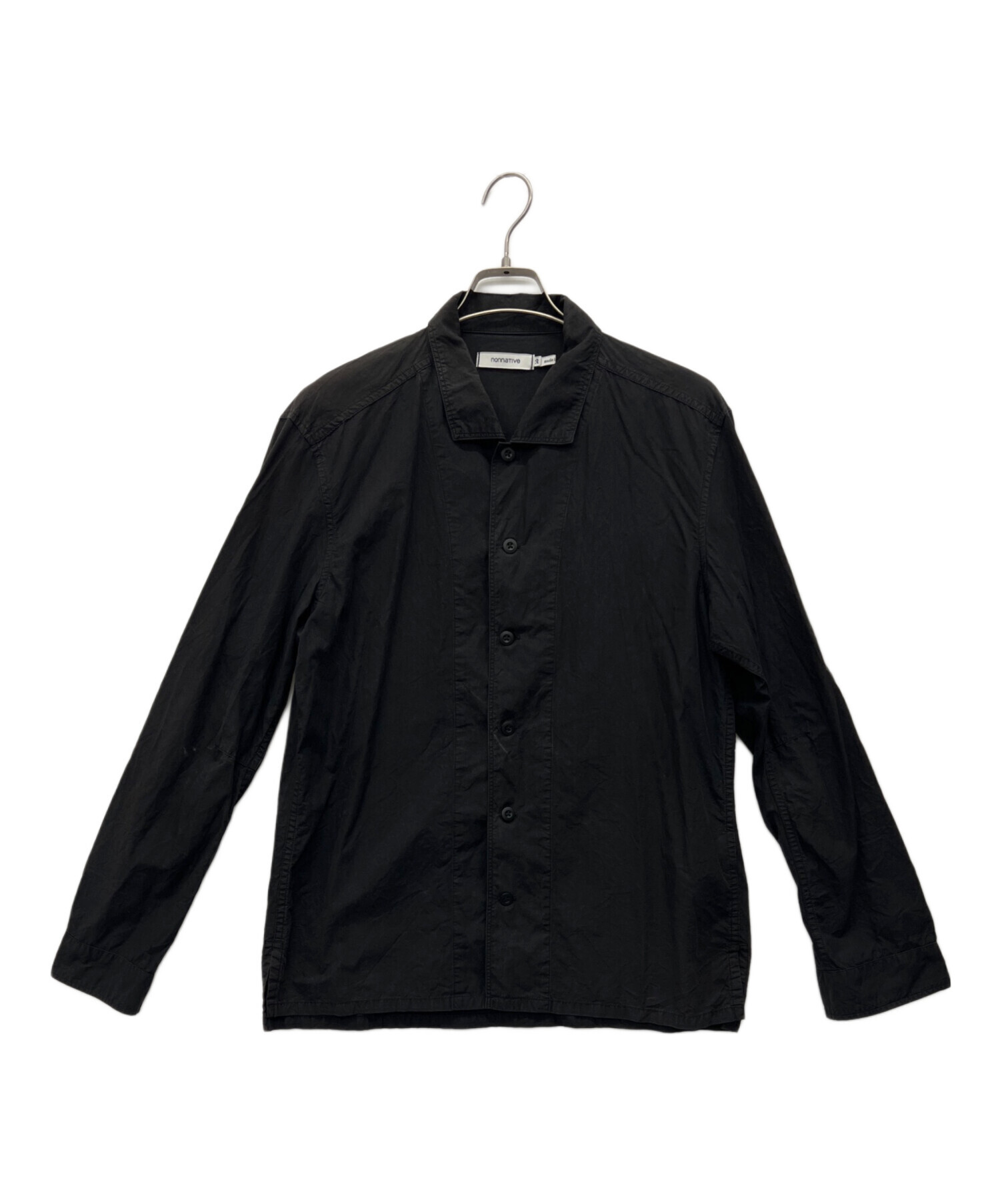 中古・古着通販】nonnative (ノンネイティブ) 長袖シャツ ブラック