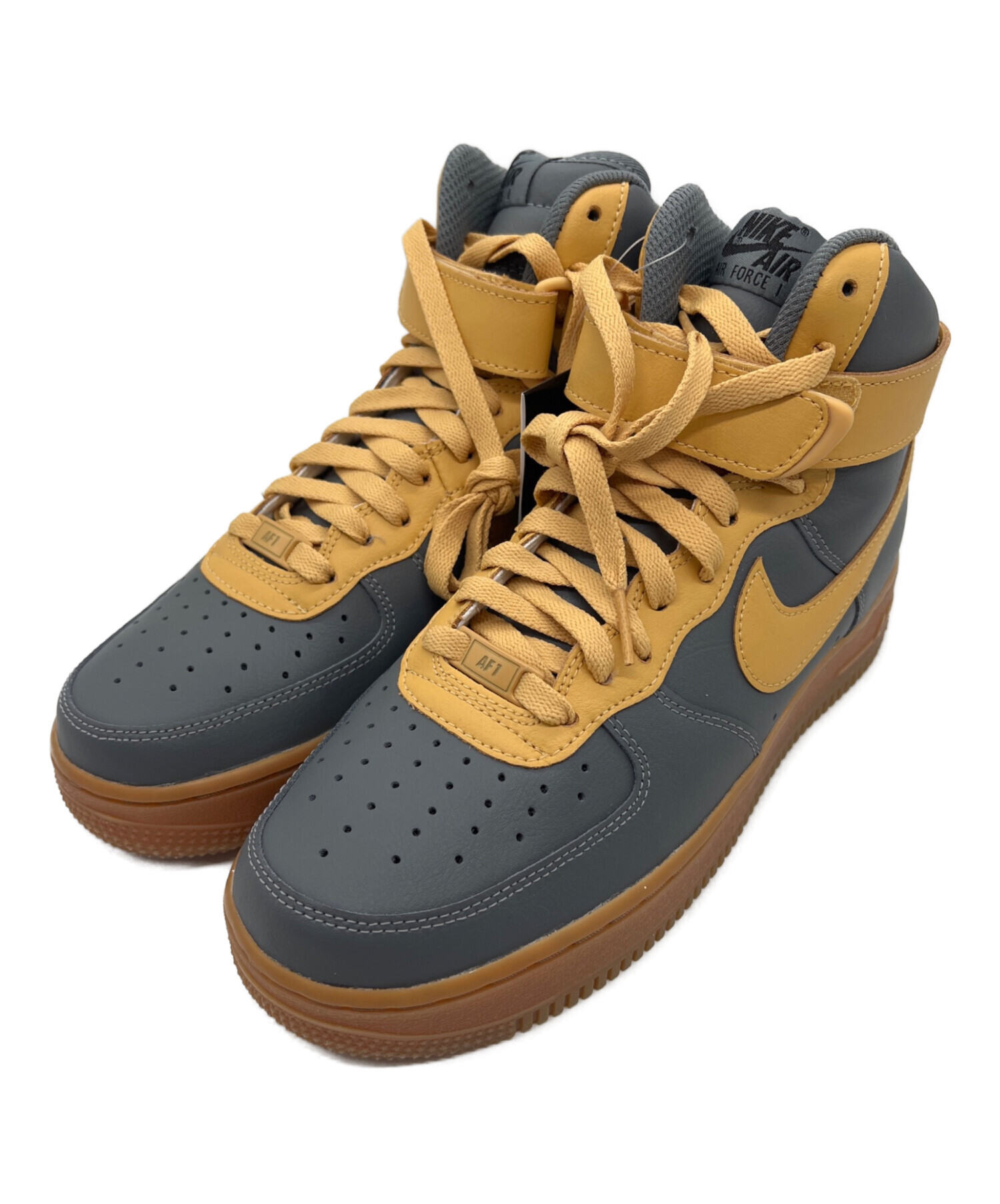 中古・古着通販】NIKE (ナイキ) BY YOU AIR FORCE 1 HIGH グレー 