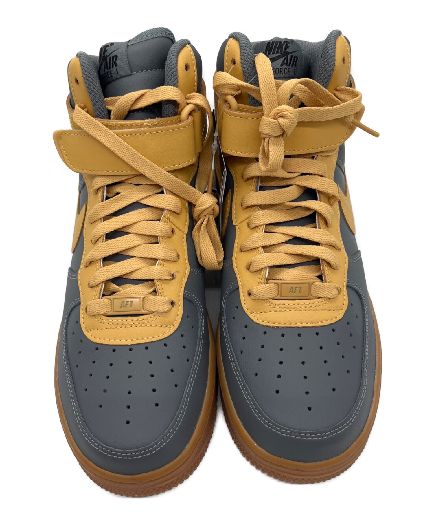中古・古着通販】NIKE (ナイキ) BY YOU AIR FORCE 1 HIGH グレー