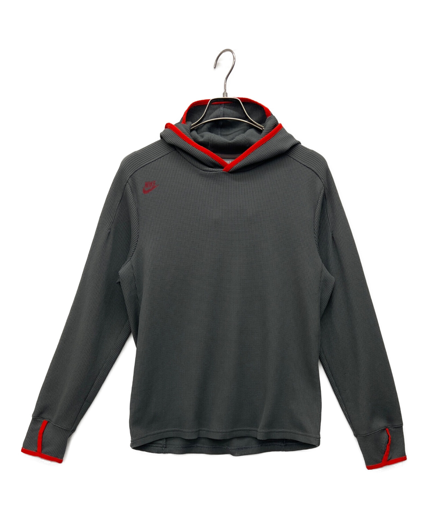 中古・古着通販】NIKE (ナイキ) プルオーバーパーカー グレー サイズ:L 