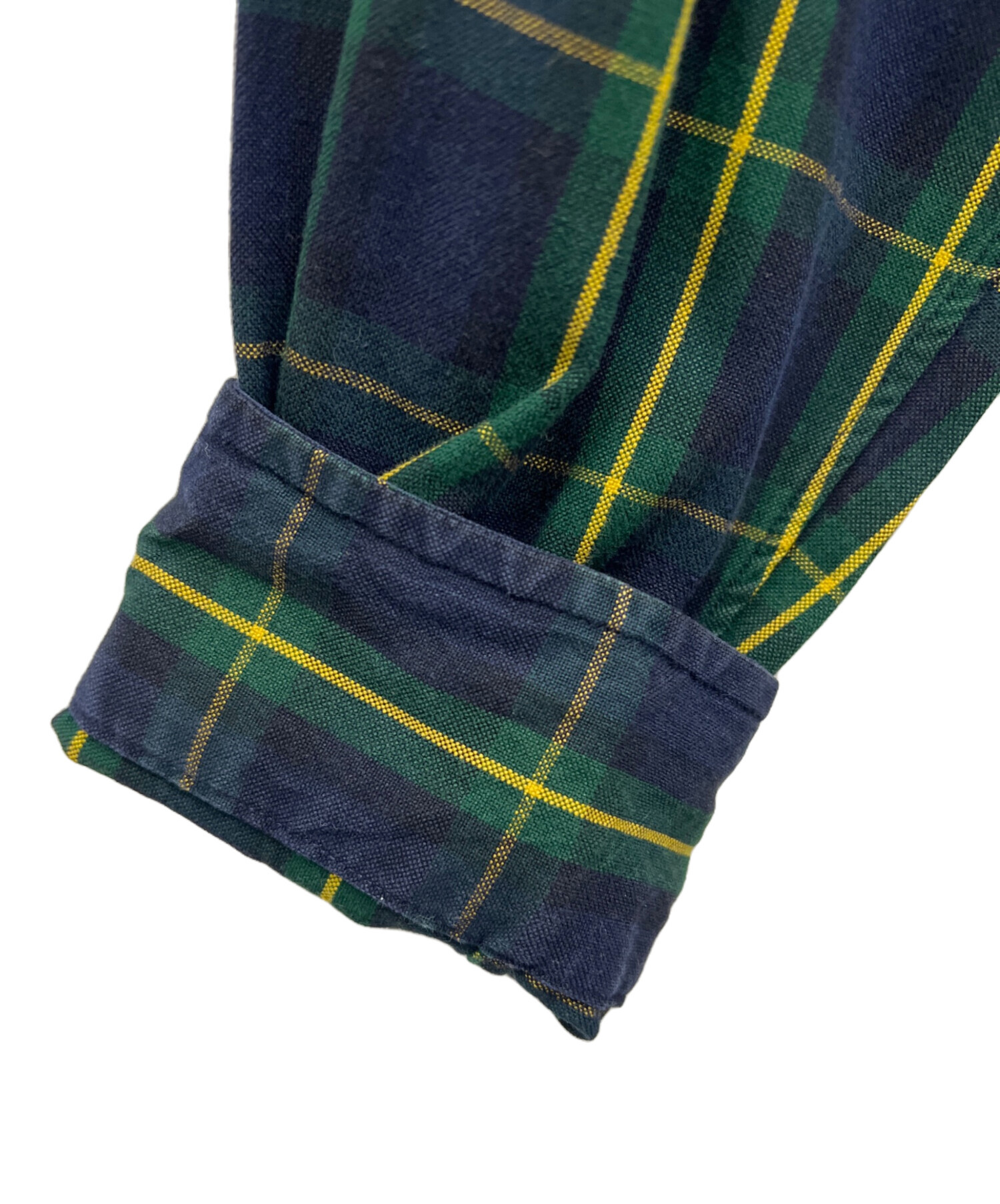 中古・古着通販】RALPH LAUREN (ラルフローレン) 長袖シャツ グリーン 