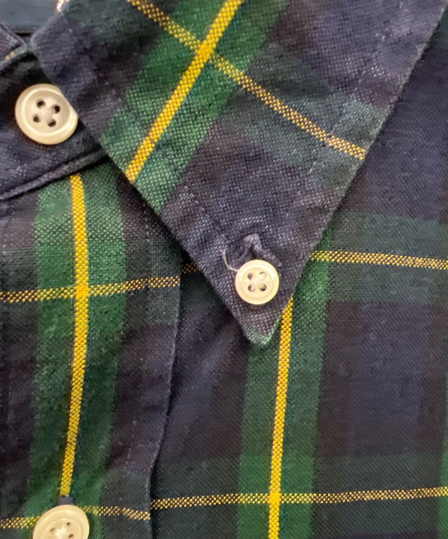 中古・古着通販】RALPH LAUREN (ラルフローレン) 長袖シャツ グリーン