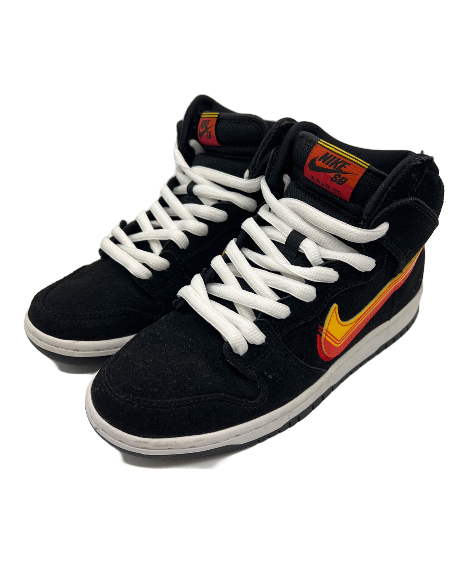 中古・古着通販】NIKE (ナイキ) SB Dunk High Pro ブラック サイズ:25 