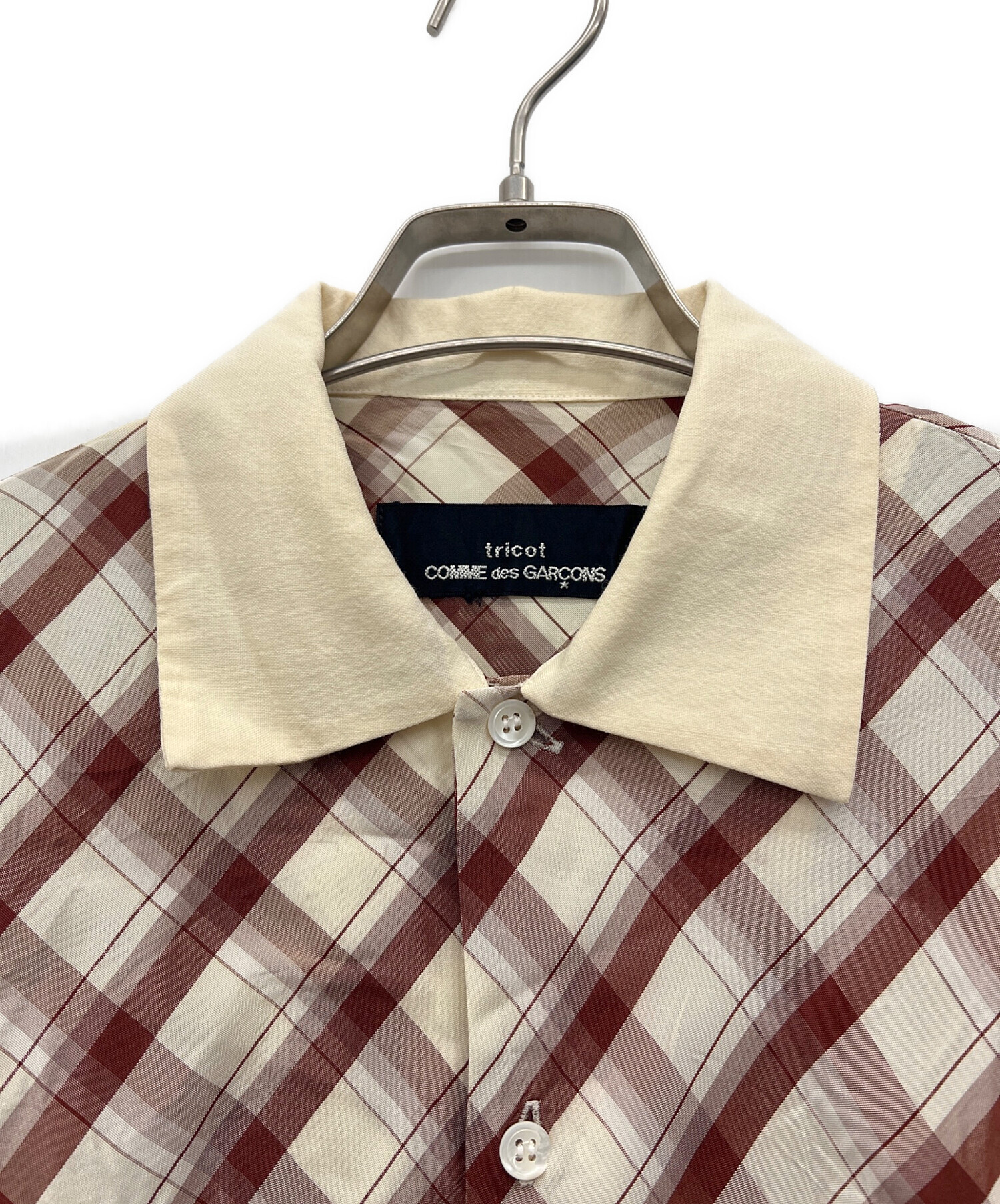 tricot COMME des GARCONS カジュアルシャツ M 【古着】【中古】 中古・古着通販】COMME des GARCONS SHIRT (コムデギャルソンシャツ