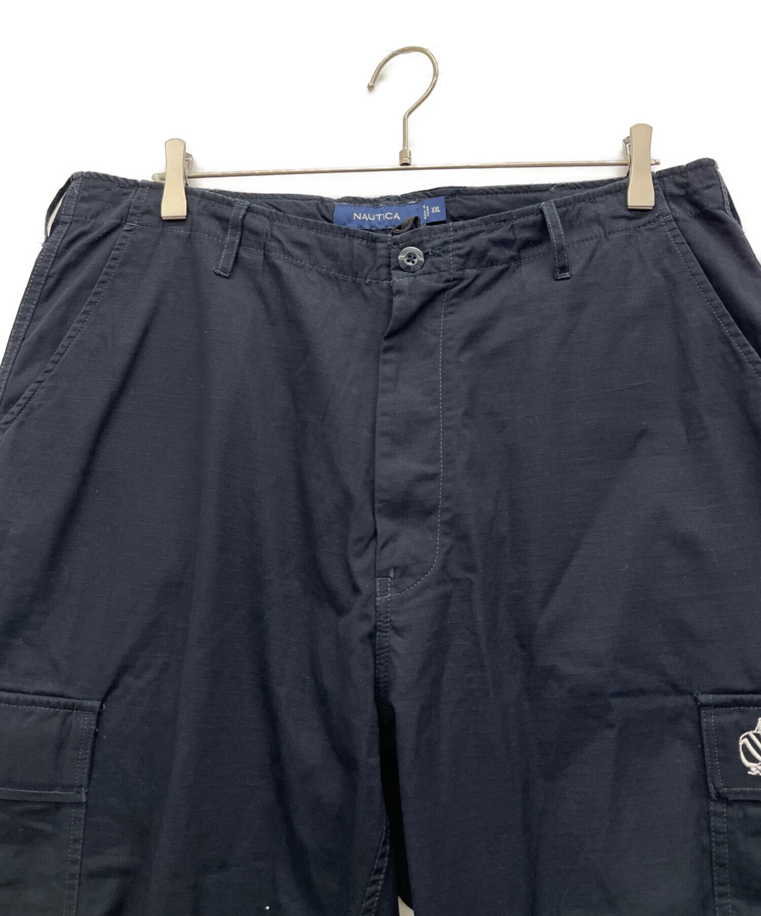 中古・古着通販】NAUTICA (ノーティカ) カーゴパンツ ブラック サイズ 
