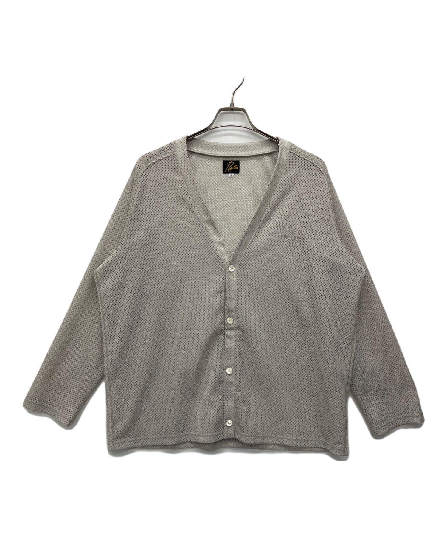 中古・古着通販】Needles (ニードルズ) V-Neck Cardigan-Raschel Lace