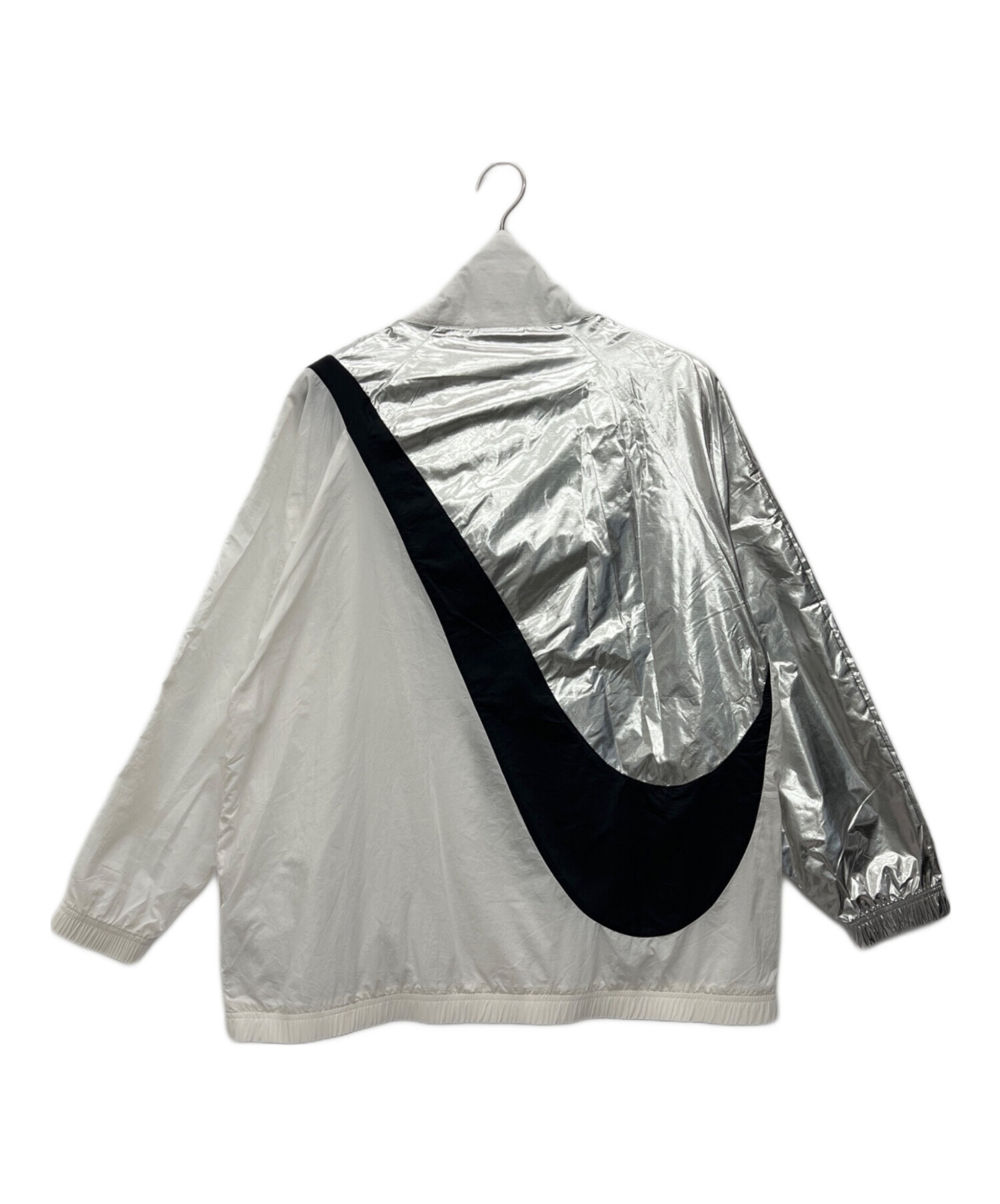 中古・古着通販】NIKE (ナイキ) ウーブンジャケット ホワイト サイズ 