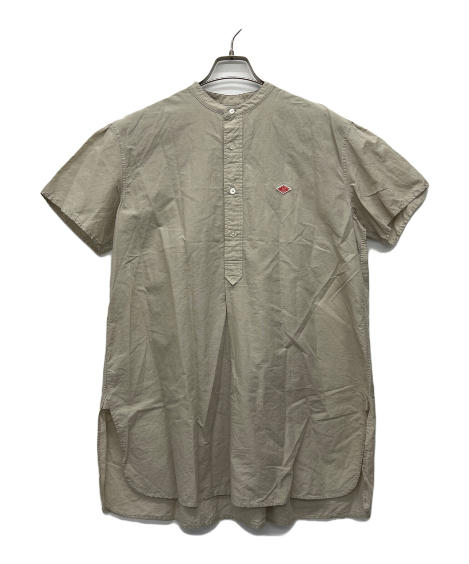中古・古着通販】DANTON (ダントン) チュニックブラウス ベージュ 