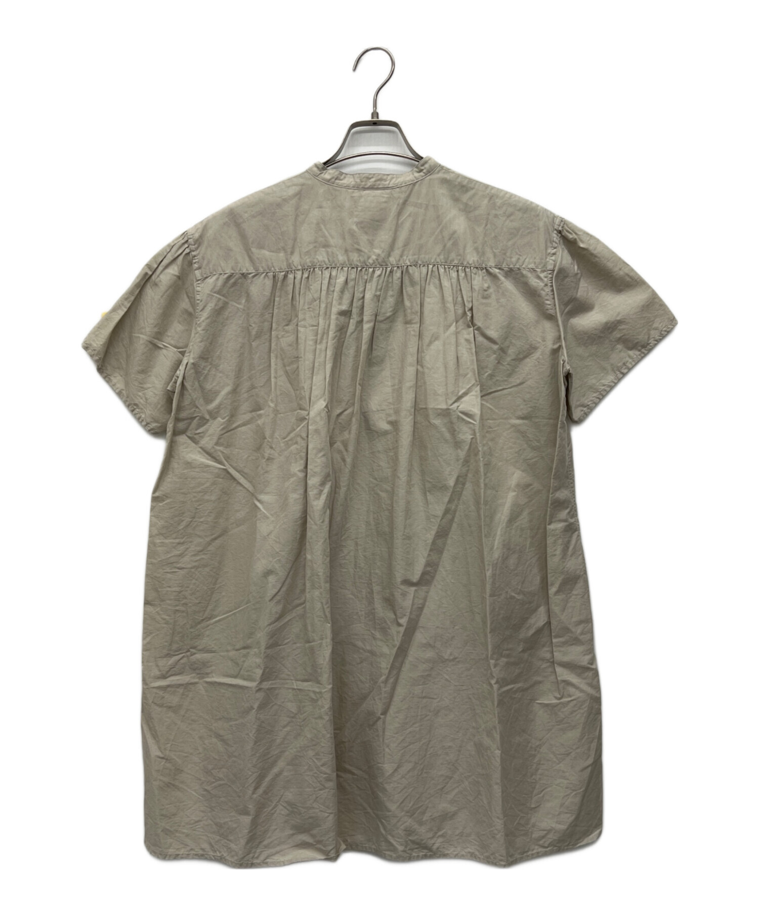 中古・古着通販】DANTON (ダントン) チュニックブラウス ベージュ 