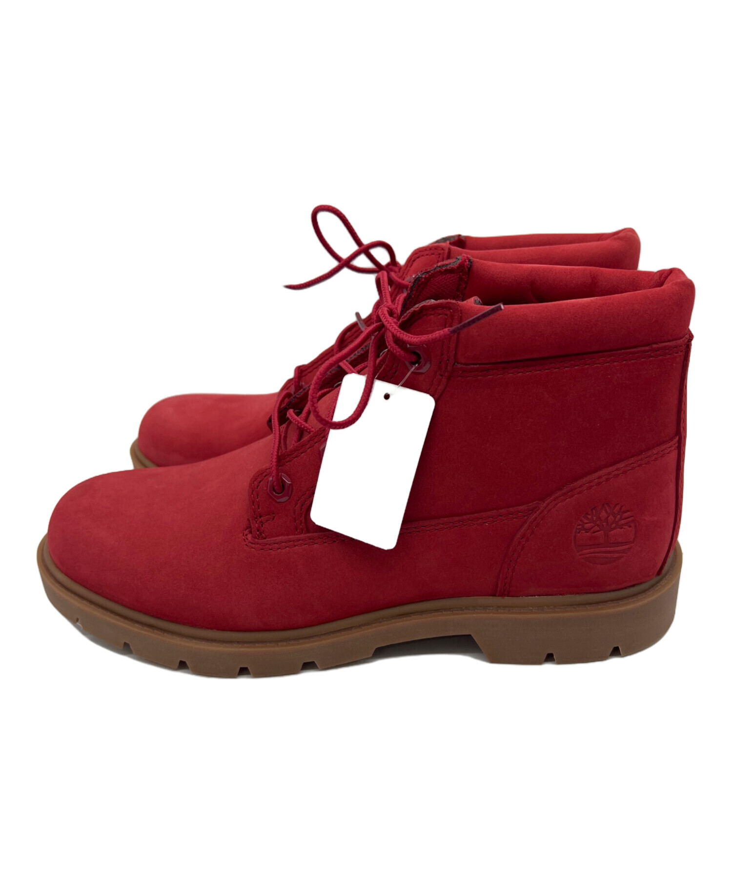Timberland ティンバーランド 赤ブーツ 中古・古着通販】Timberland (ティンバーランド) チャッカブーツ