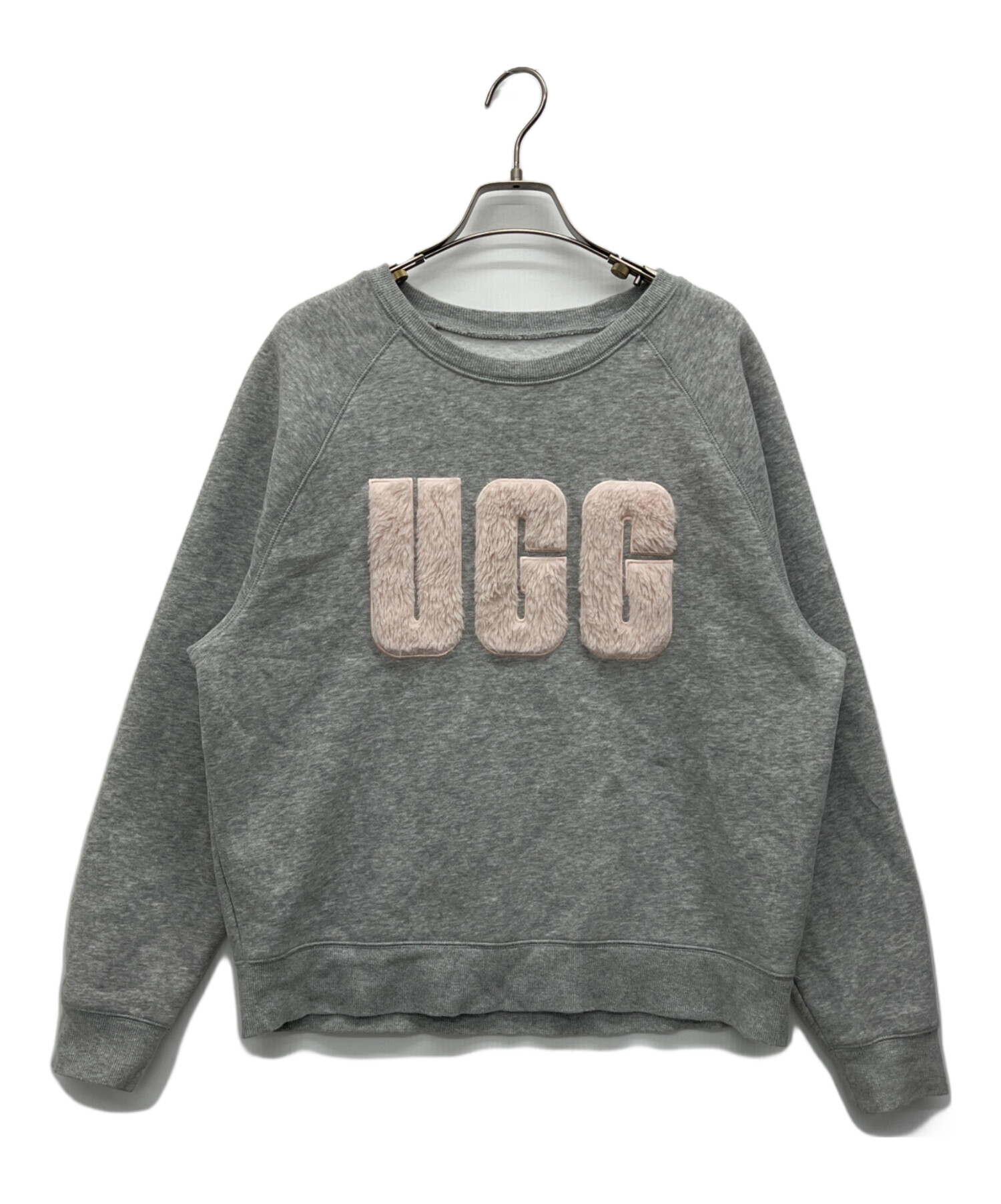 中古・古着通販】UGG (アグ) クルーネックスウェット グレー サイズ:M 