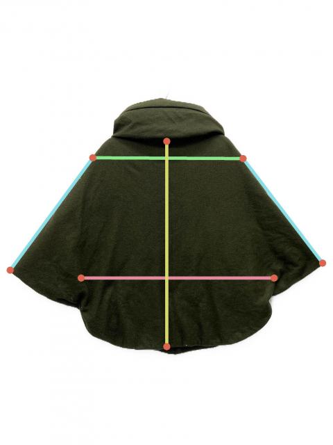 中古・古着通販】TATRAS (タトラス) ダウンポンチョ オリーブ サイズ
