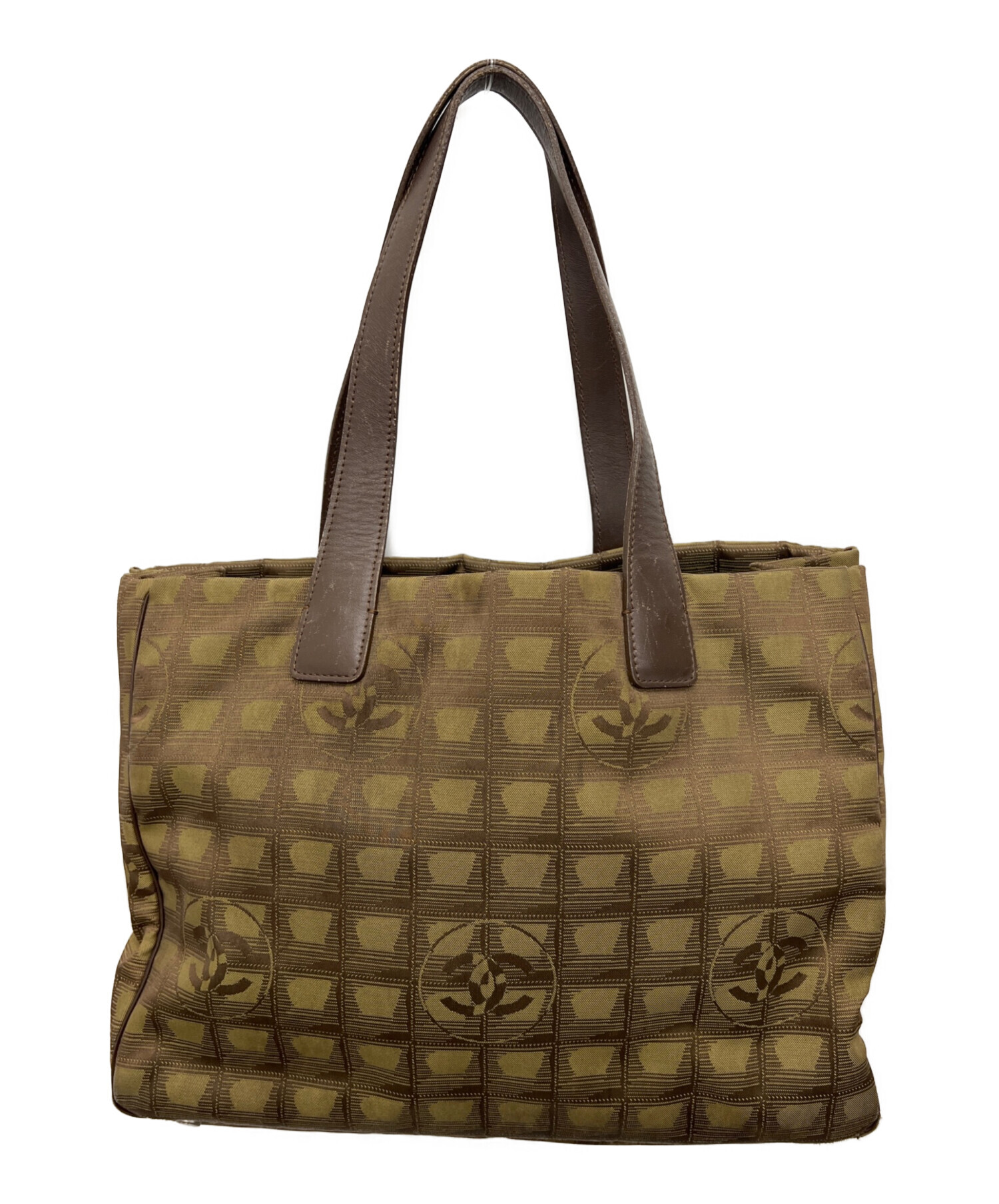 中古・古着通販】CHANEL (シャネル) トートバッグ オリーブ｜ブランド 