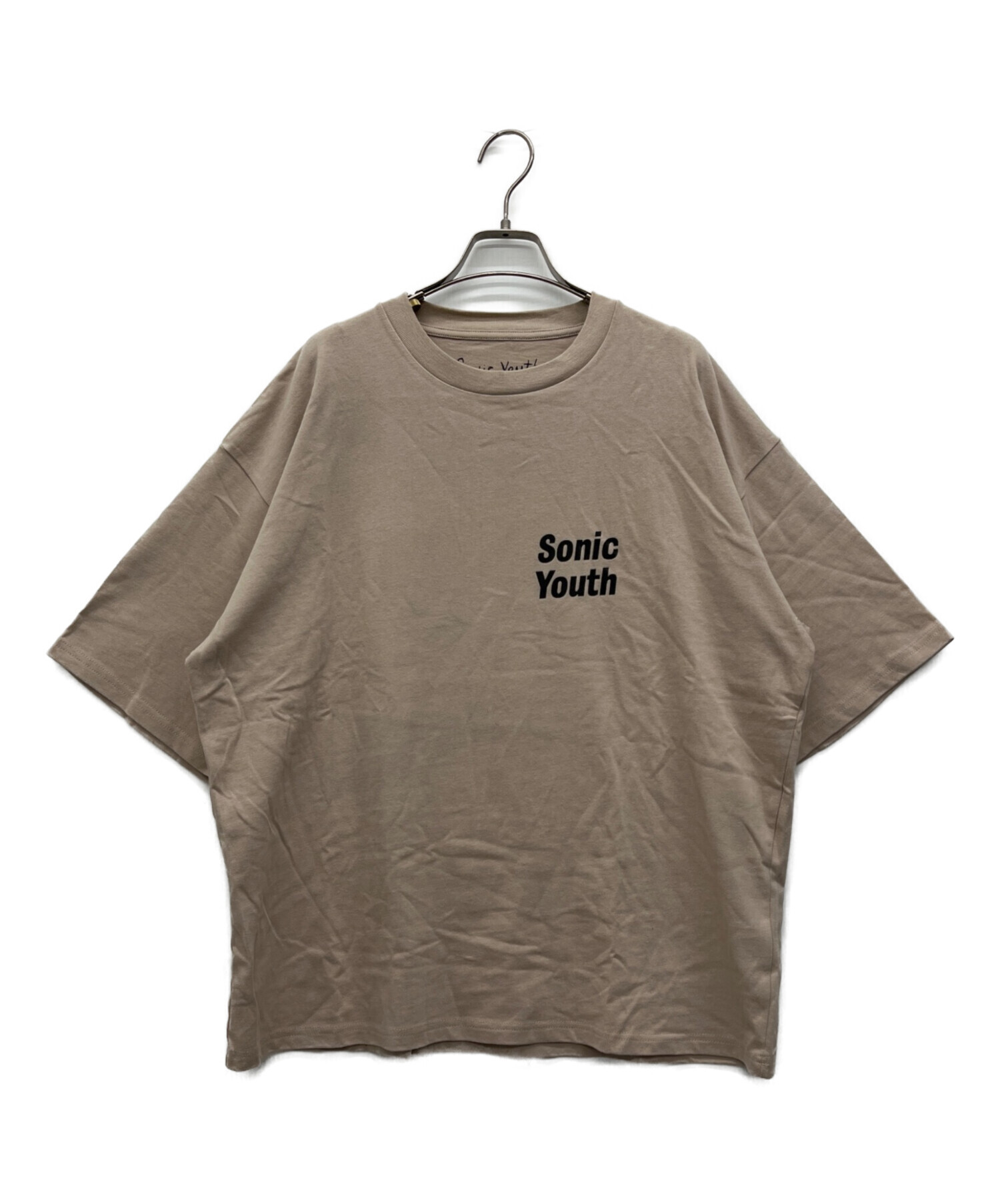 中古・古着通販】SONIC YOUTH (ソニックユース) 半袖Tシャツ ベージュ