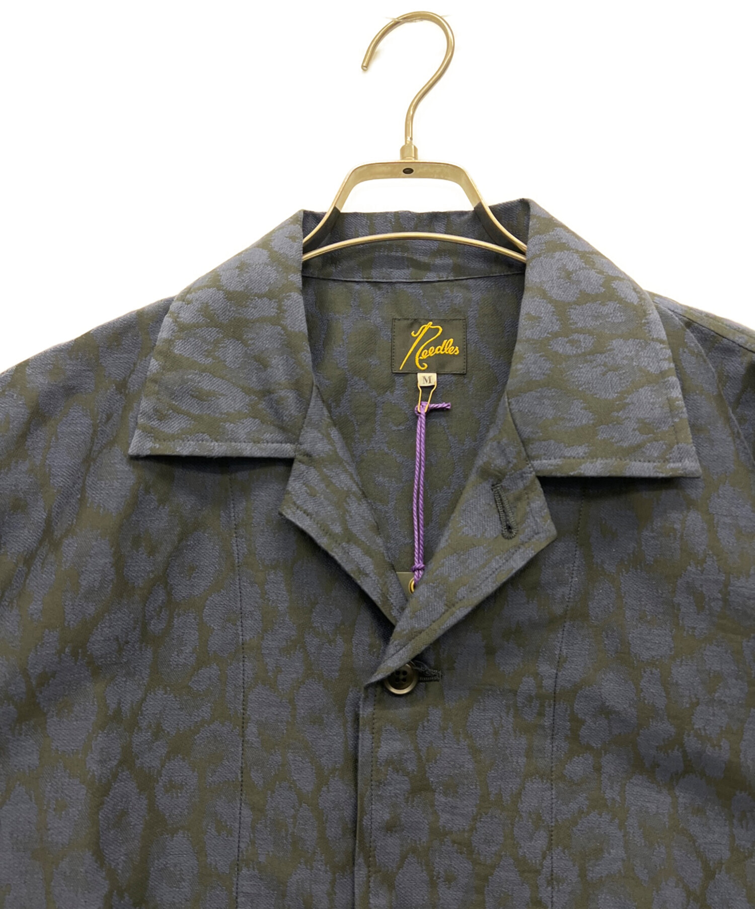 中古・古着通販】Needles (ニードルズ) L/S CABANA SHIRT ブルー