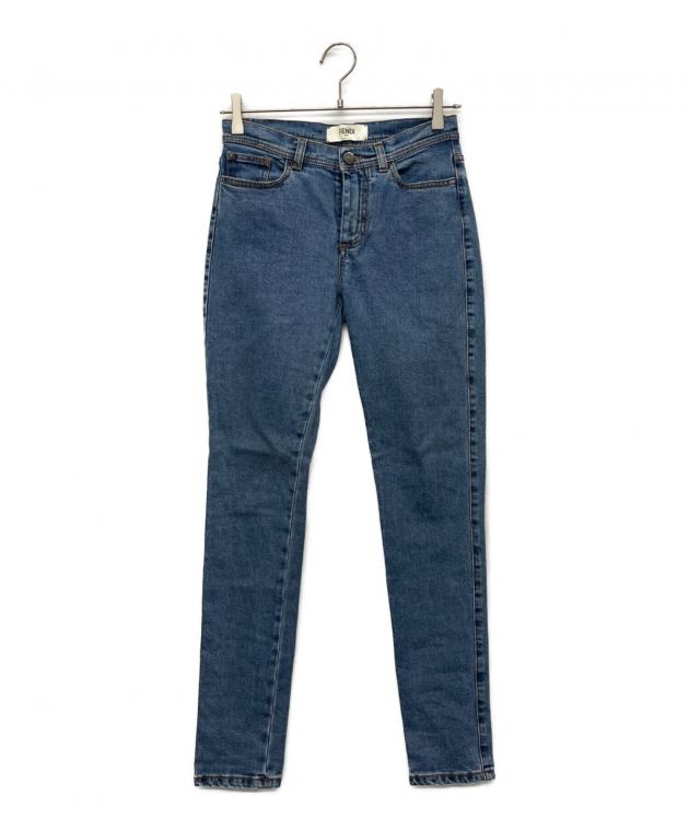 中古・古着通販】FENDI (フェンディ) モンスターデニムパンツ ブルー