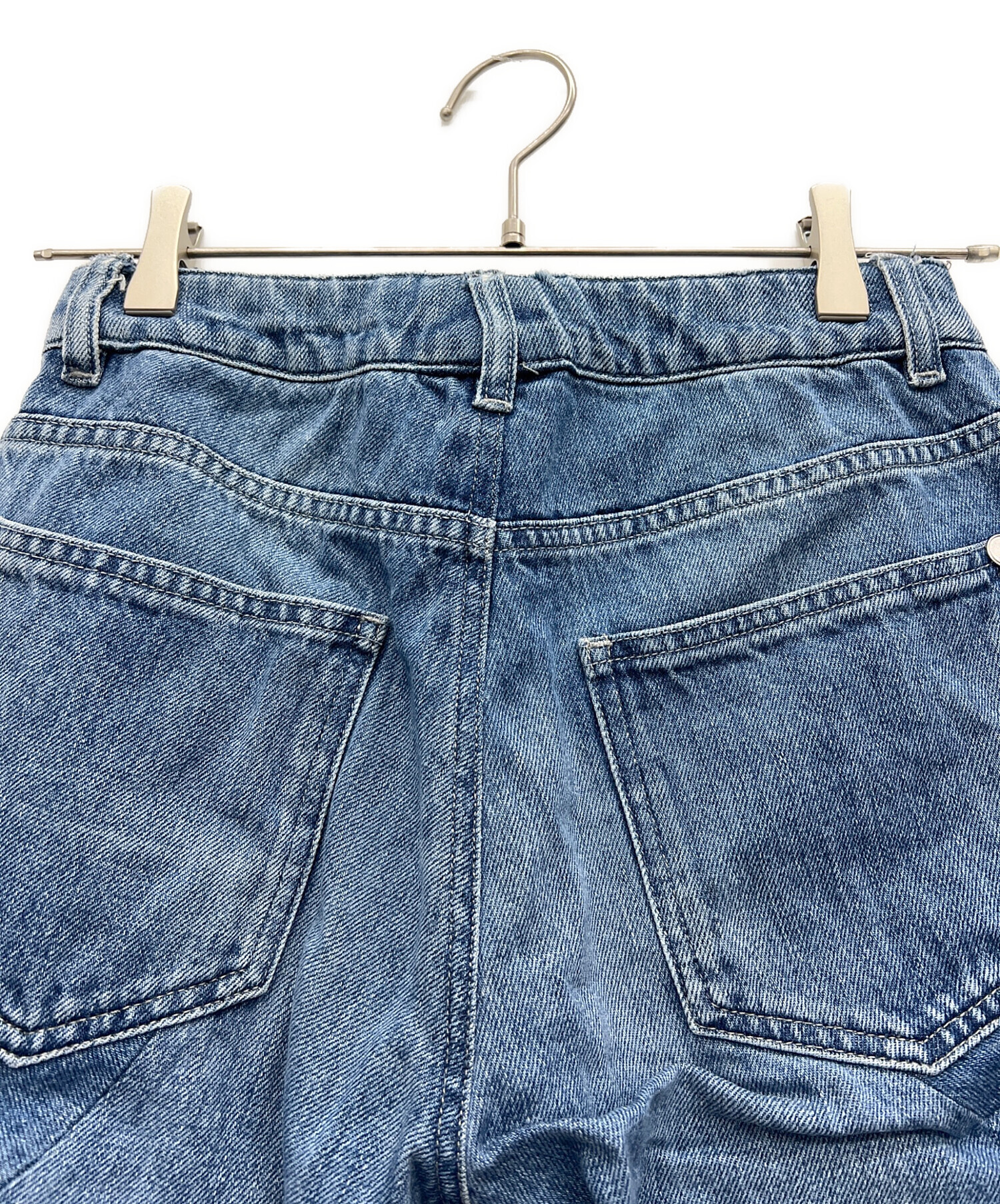中古・古着通販】CHANEL (シャネル) デニムパンツ ブルー サイズ:36