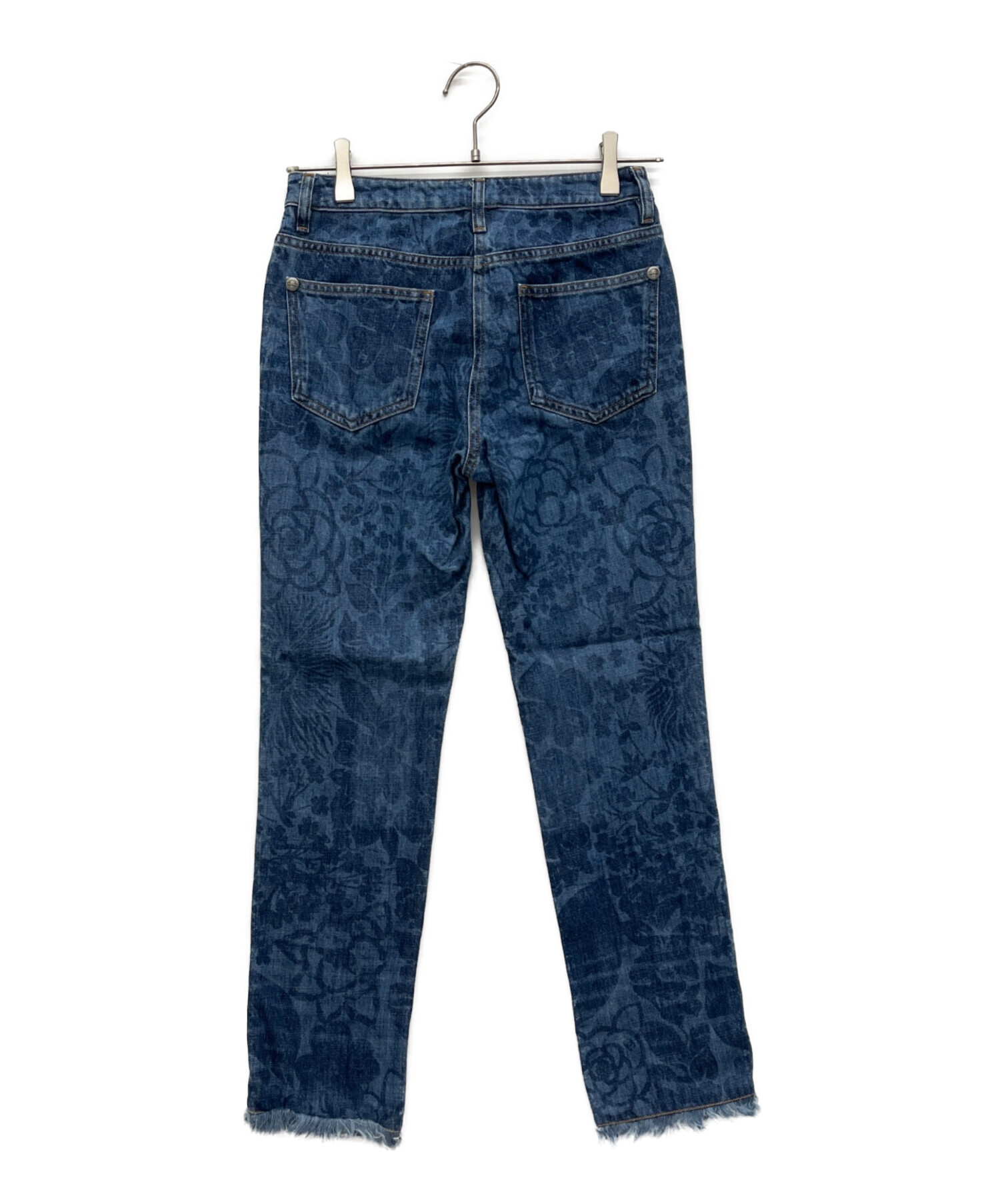 中古・古着通販】CHANEL (シャネル) デニムパンツ ブルー サイズ:34