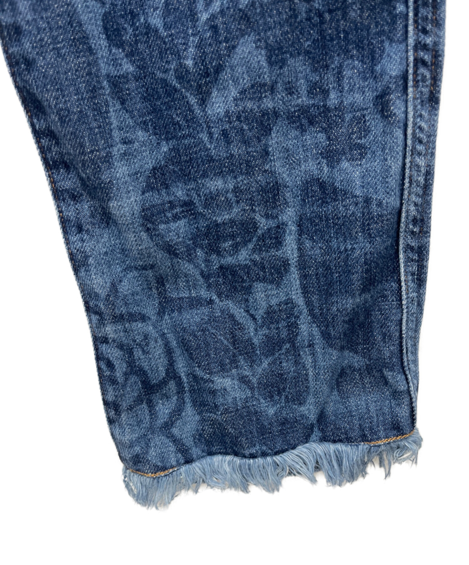 中古・古着通販】CHANEL (シャネル) デニムパンツ ブルー サイズ:34