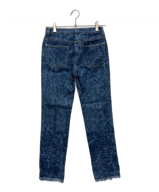 中古・古着通販】CHANEL (シャネル) デニムパンツ ブルー サイズ:34 