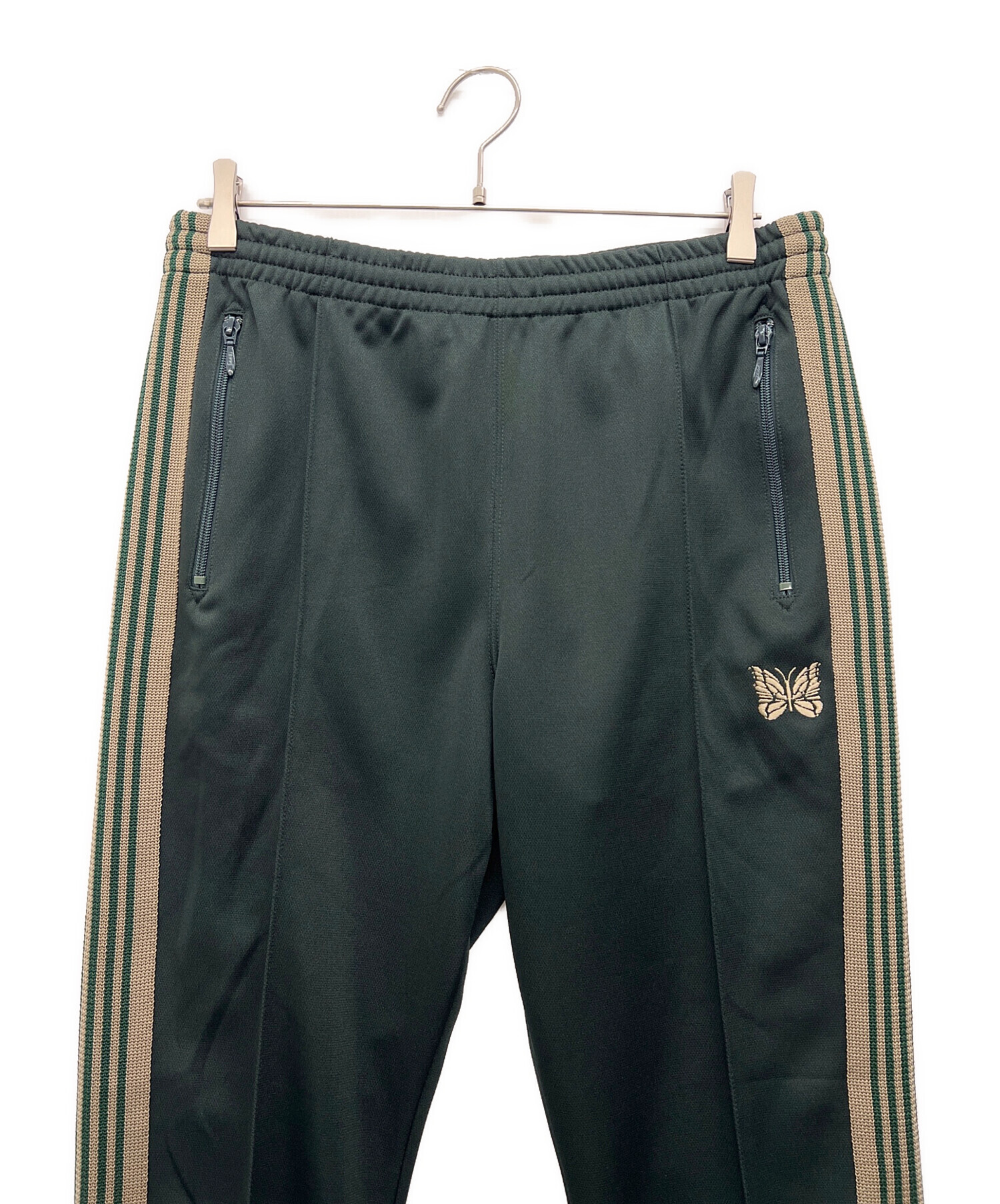 中古・古着通販】Needles (ニードルズ) NARROW TRACK PANT グリーン