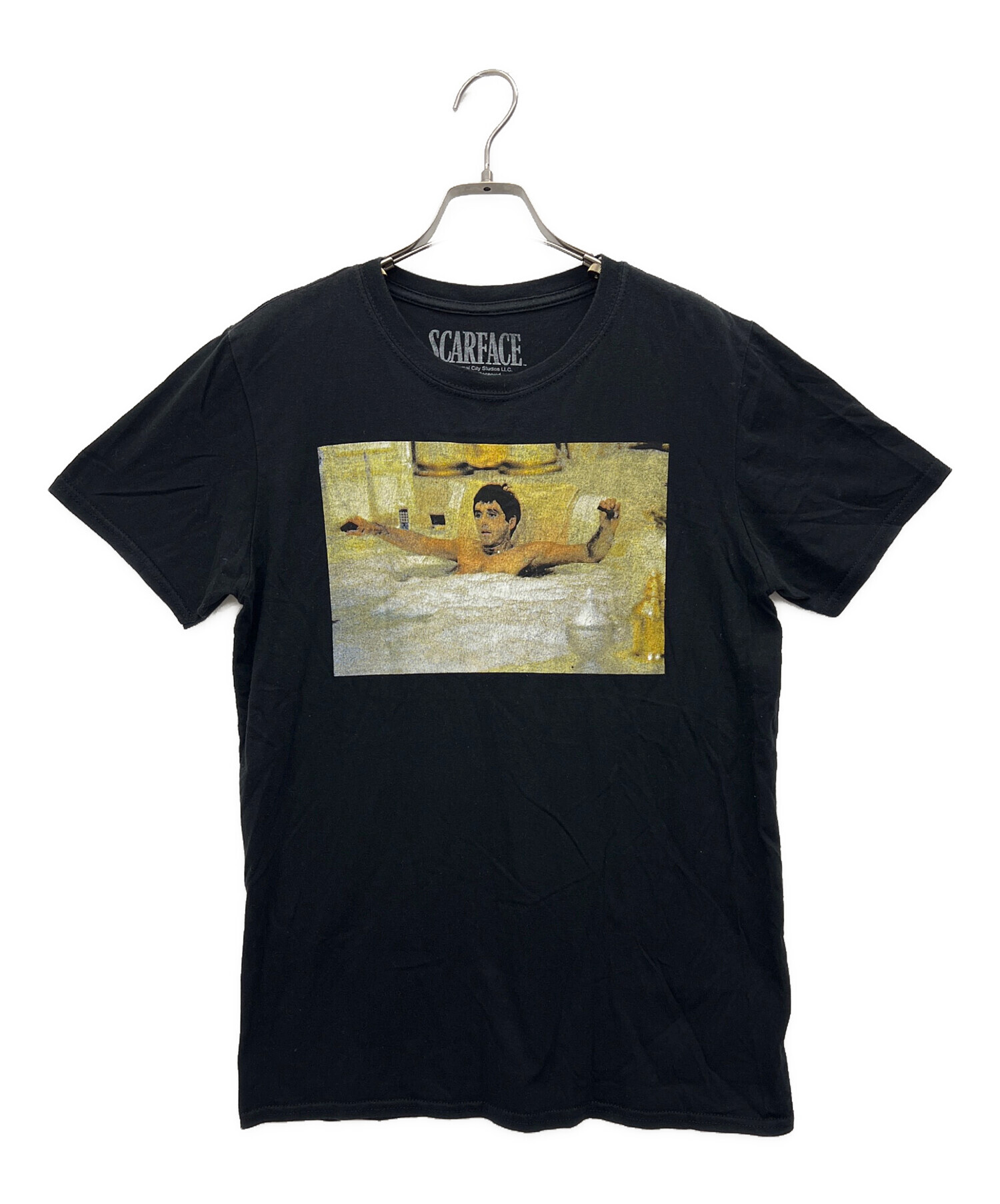 中古・古着通販】SCARFACE (スカーフェイス) 半袖カットソー ブラック 