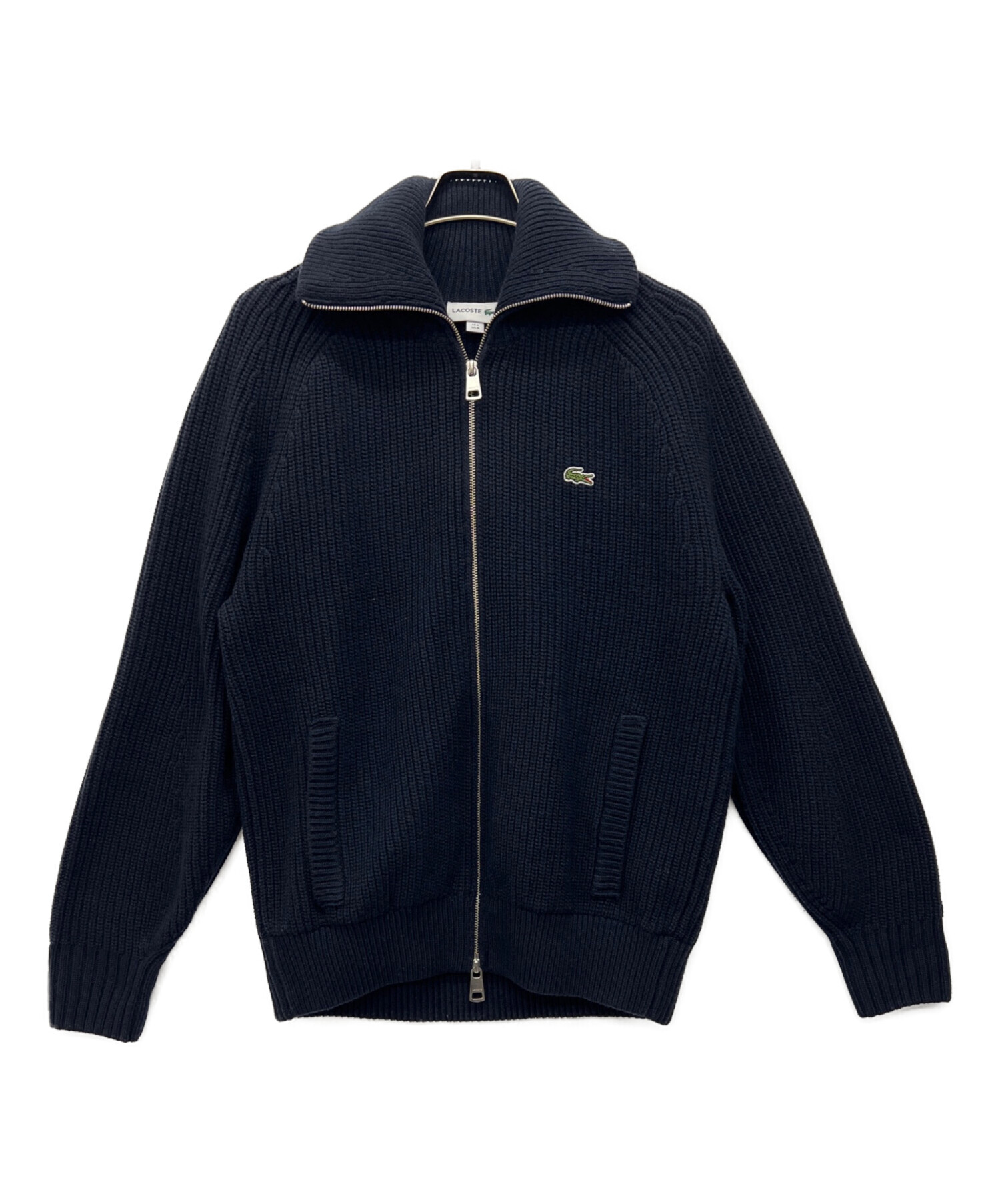 中古・古着通販】LACOSTE (ラコステ) ローゲージハイネックジップ 
