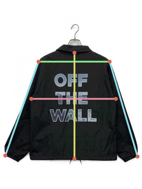 中古・古着通販】VANS (ヴァンズ) コーチジャケット ブラック サイズ:S