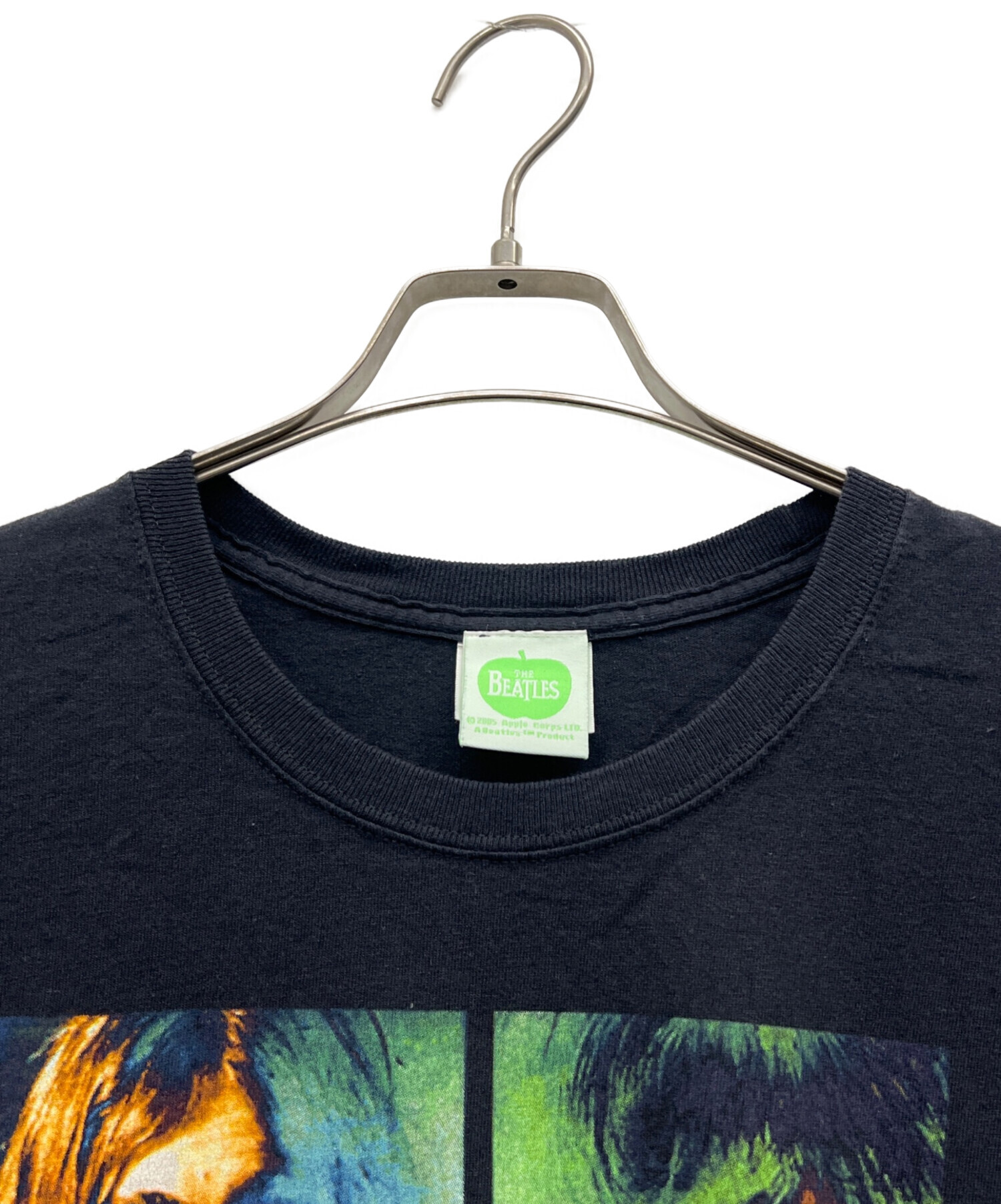 古着　2013 The Beatles Tシャツ カーキ　Lサイズ 中古・古着通販】THE BEATLES (ビートルズ) Tシャツ ブラック サイズ