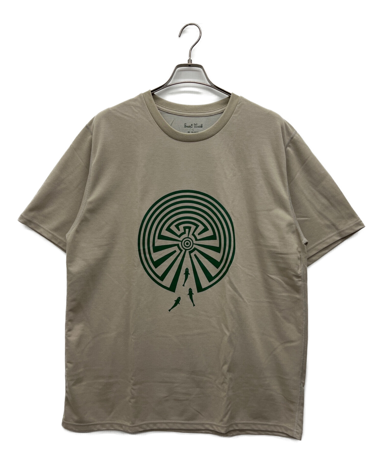South2west8 カジュアルシャツ L チャコールグレー 【古着】【中古】 中古・古着通販】South2 West8 (サウスツー ウエストエイト) Tシャツ